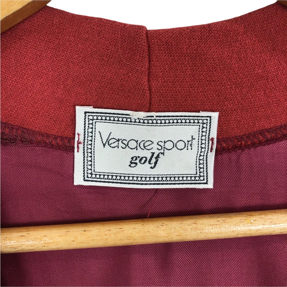 Versace Vintage Versace Sport Golf Cardigan Sweater Size US L / EU 52-54 / 3 - 10 Thumbnail