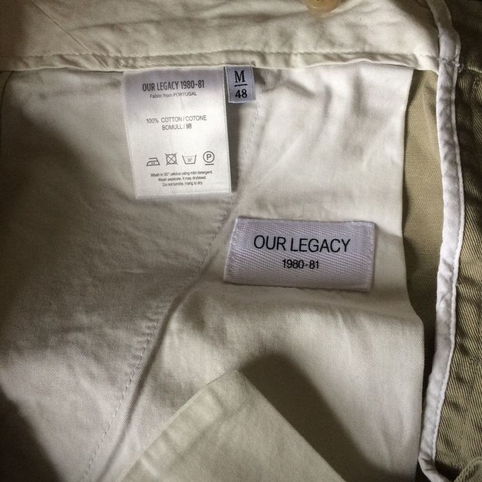 Our Legacy Cotton Twill Chinos Size US 32 / EU 48 - 2 Preview