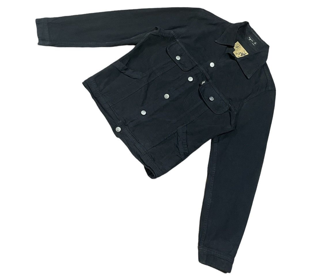 agnes b. Vintage Agnes B. Denim Button Fly Jacket Size US M / EU 48-50 / 2 - 2 Thumbnail