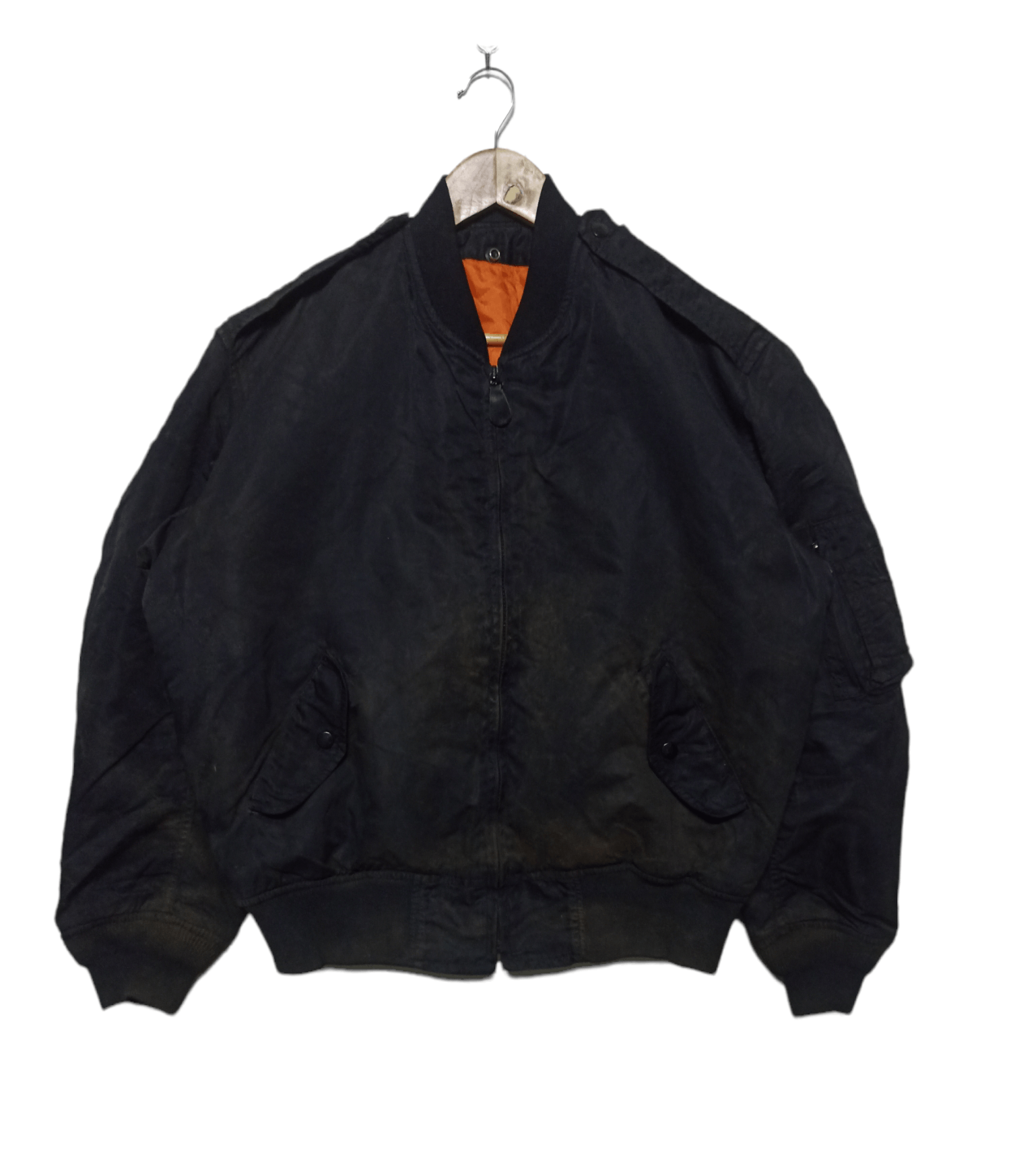 Vintage Vintage 90' Sun Faded Bomber Style Jacket Size US M / EU 48-50 / 2 - 1 Thumbnail