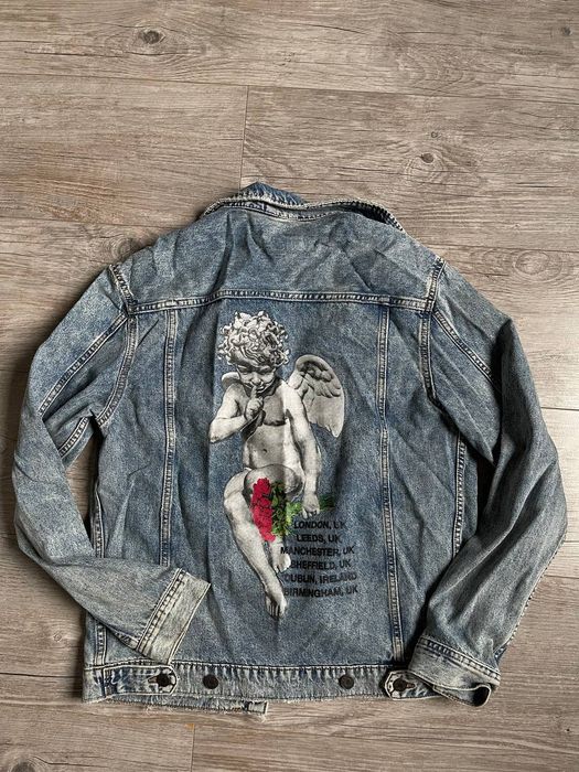 H&m young store thug denim jacket