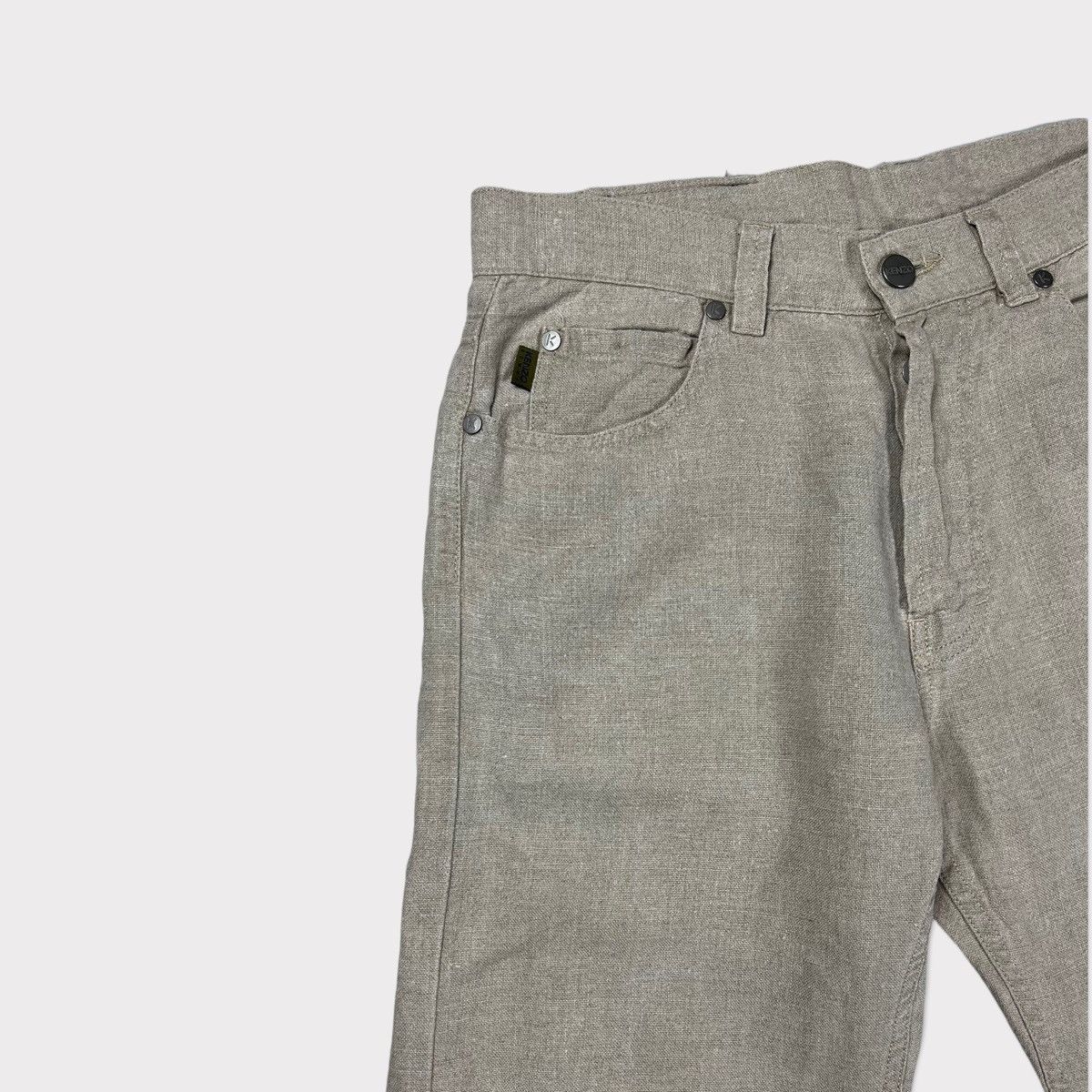 Kenzo Kenzo homme linen pants vintage Size US 30 / EU 46 - 4 Thumbnail
