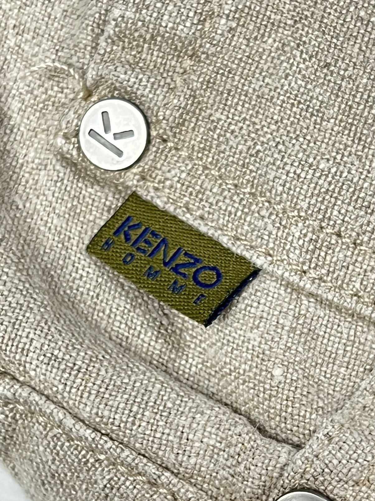 Kenzo Kenzo homme linen pants vintage Size US 30 / EU 46 - 9 Thumbnail