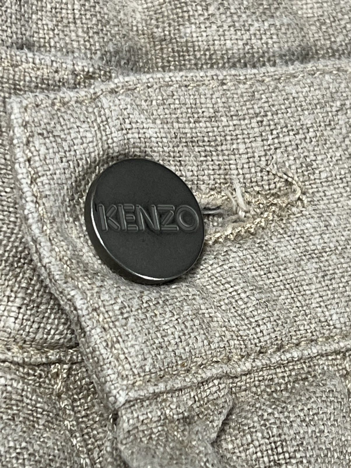 Kenzo Kenzo homme linen pants vintage Size US 30 / EU 46 - 10 Thumbnail