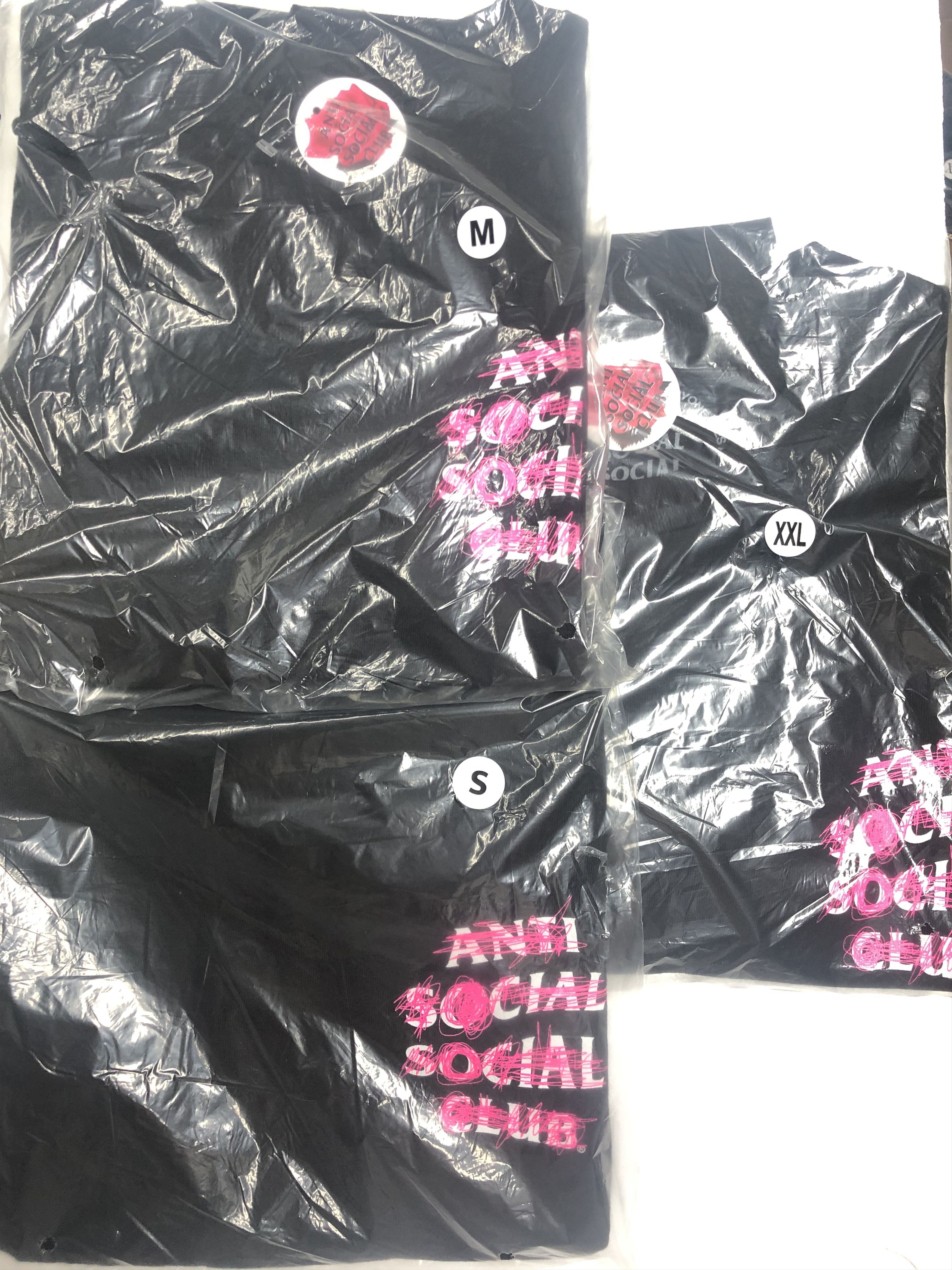 Anti Social Social Club × Members Only DS ASSC NeverMind Black Tee Bape VLONE KITH FTP FOG CDG OOTD Size US XL / EU 56 / 4 - 6 Thumbnail
