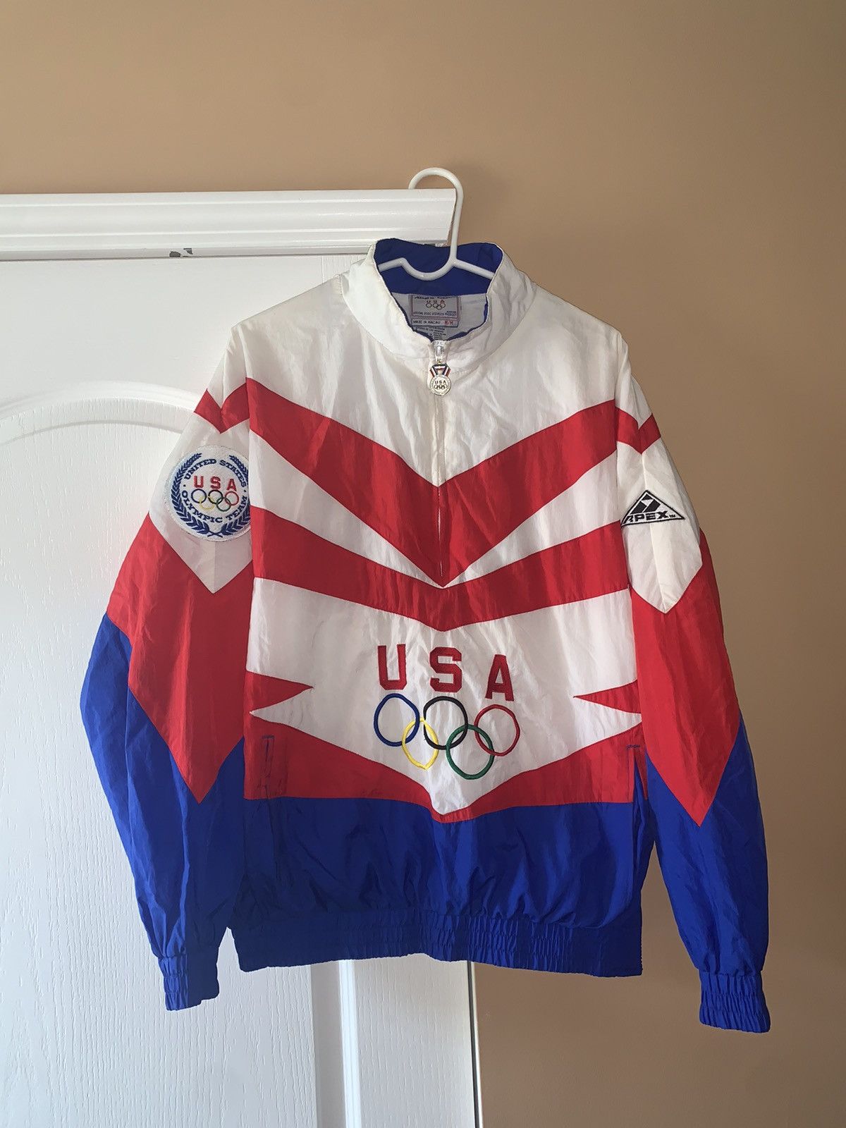 Vintage USA Olympic Jacket. hot Apex NWT