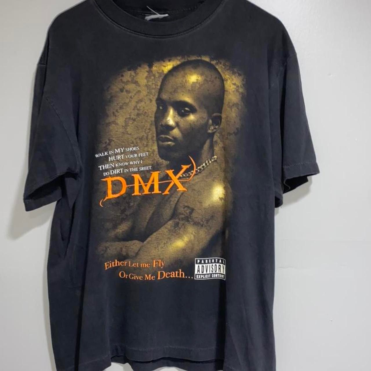 Vintage DELTA DMX '… And Then There Was X' 1999 Album Promo T Shirt 90s Ruff Riders XL main image 1