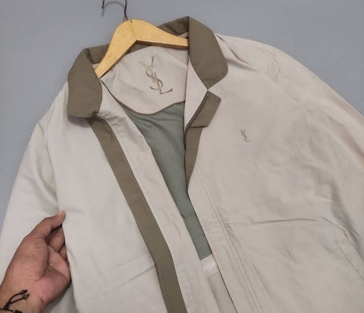 Vintage yves Saint laurent jacket x ysl jacket 💥cream💥