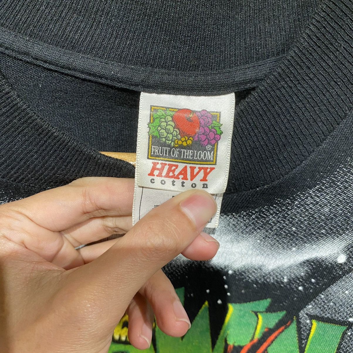 Vintage VINTAGE VERY RARE 90’s‼️Spawn All Overprint T-Shirt Size US L / EU 52-54 / 3 - 7 Thumbnail