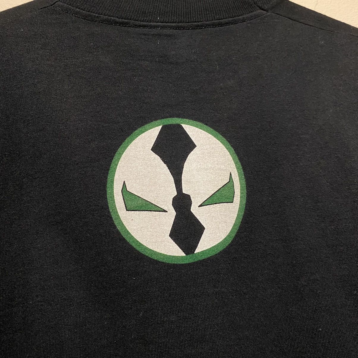 Vintage VINTAGE VERY RARE 90’s‼️Spawn All Overprint T-Shirt Size US L / EU 52-54 / 3 - 6 Thumbnail