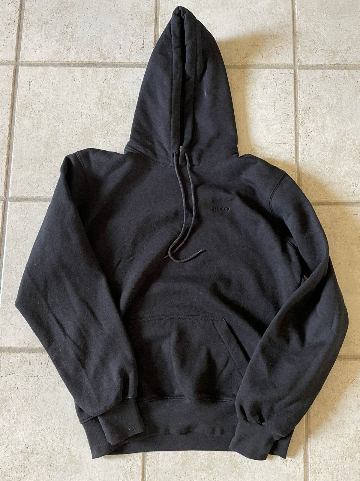 JJJJound JJJJound J/95 Hoodie Black Logo | Grailed
