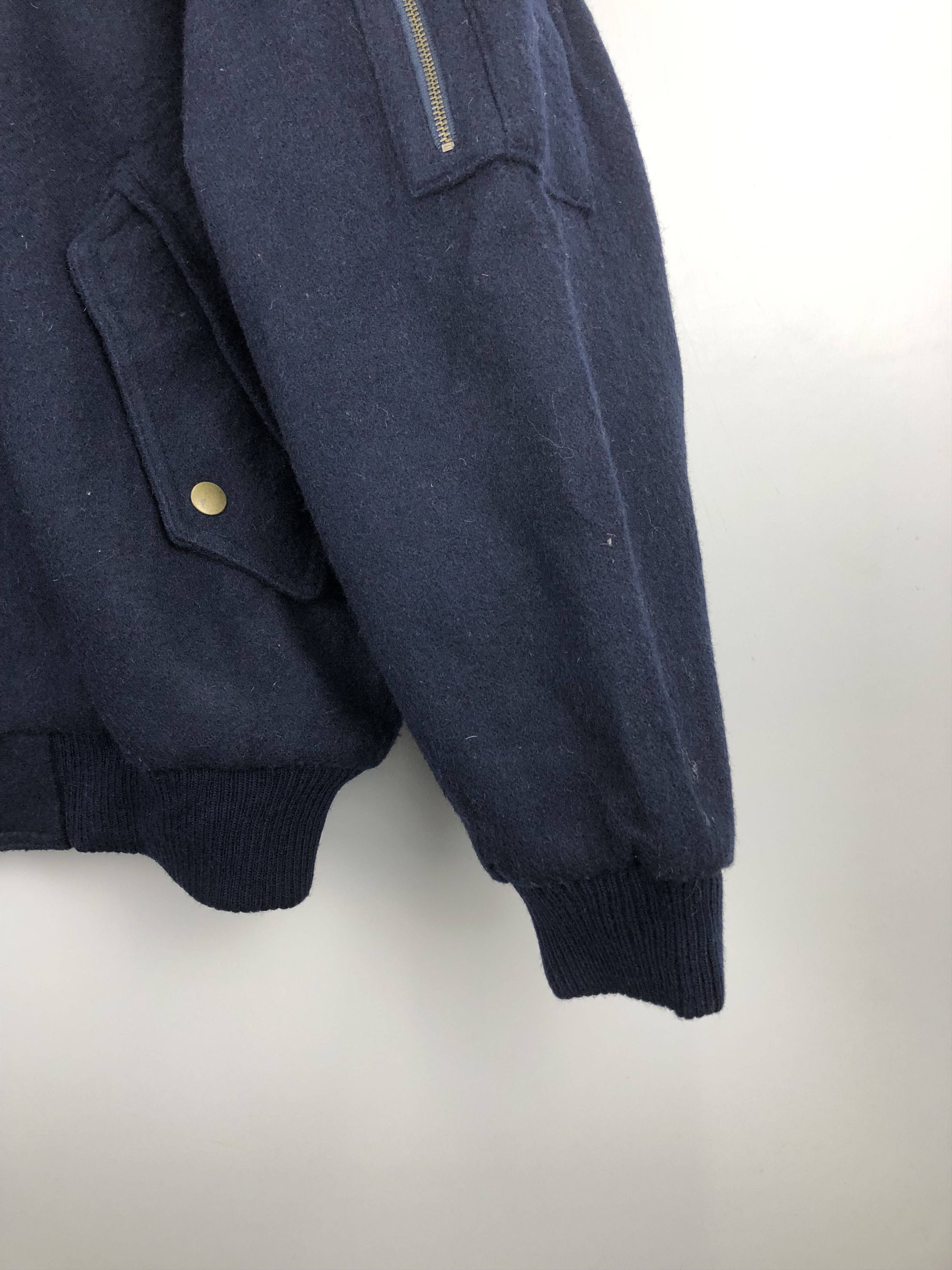 Japanese Brand Vintage Japanese Brand Zipper Bomber Jacket V0449 Size US L / EU 52-54 / 3 - 5 Thumbnail