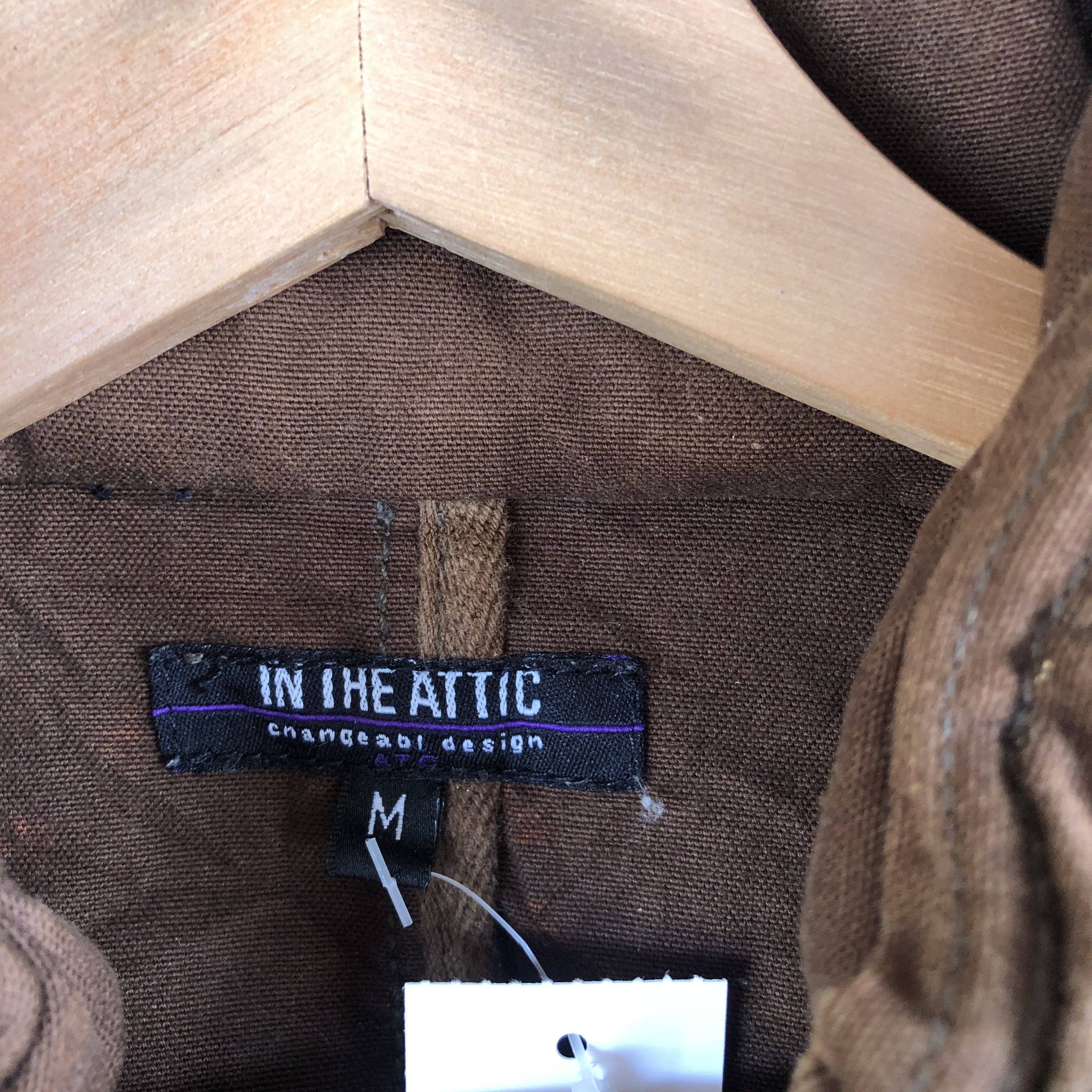 In The Attic × Japanese Brand In The Attic Jacket Japanese Multi Pocket Bondage Jacket Size US S / EU 44-46 / 1 - 6 Thumbnail