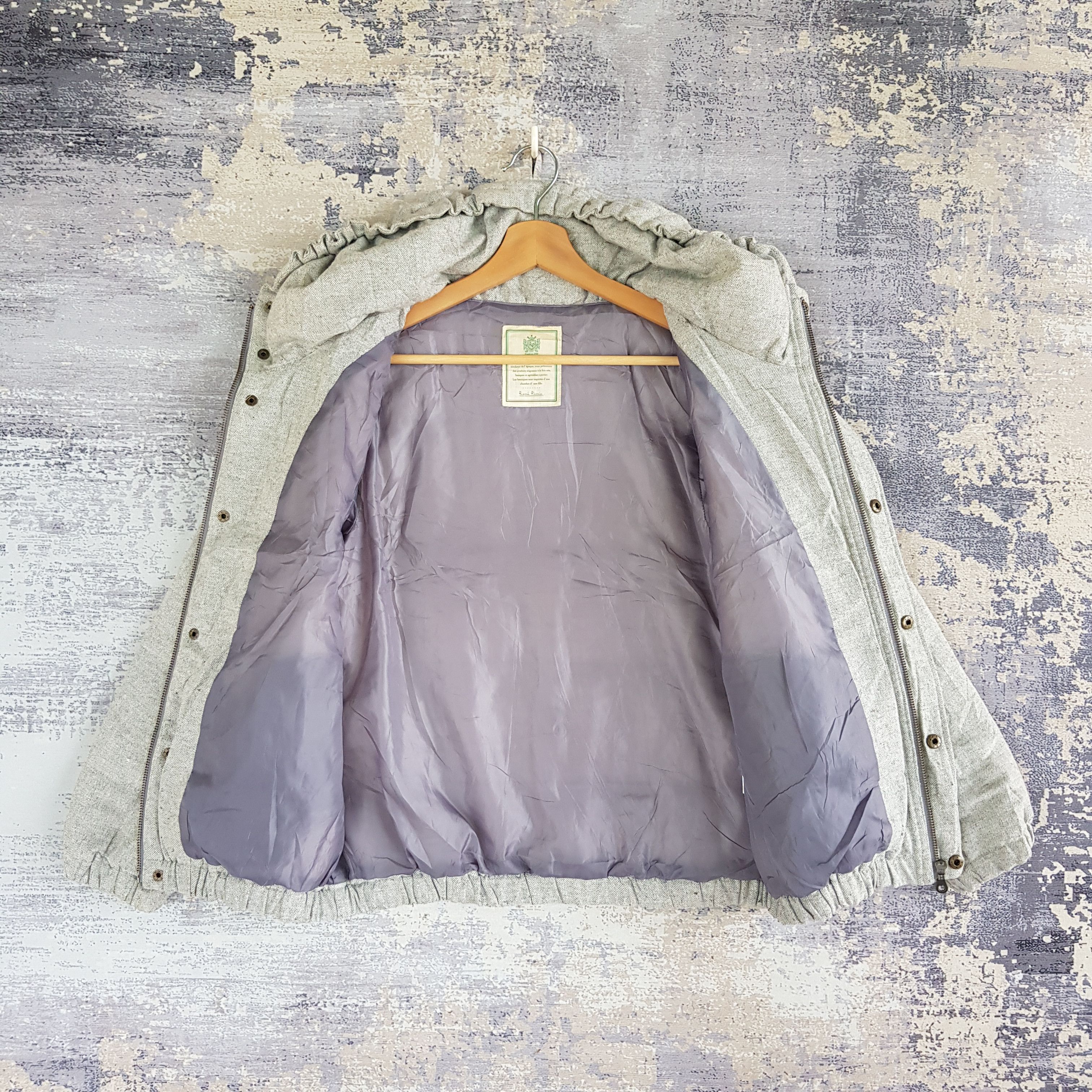 Japanese Brand × Vintage Rope Picnic Japanese Puffer Jacket Japanese Wool Jacket Size US M / EU 48-50 / 2 - 4 Thumbnail