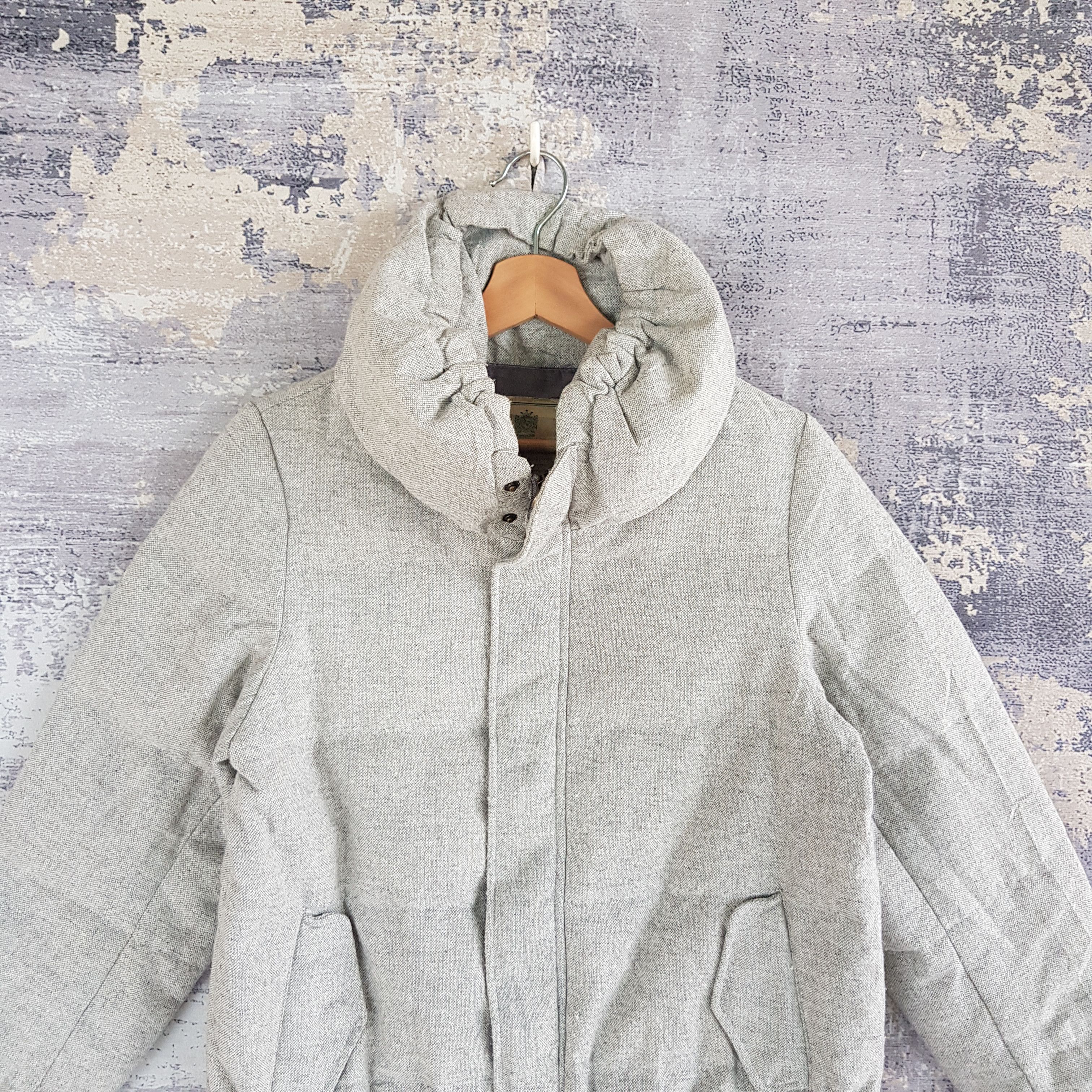 Japanese Brand × Vintage Rope Picnic Japanese Puffer Jacket Japanese Wool Jacket Size US M / EU 48-50 / 2 - 2 Thumbnail
