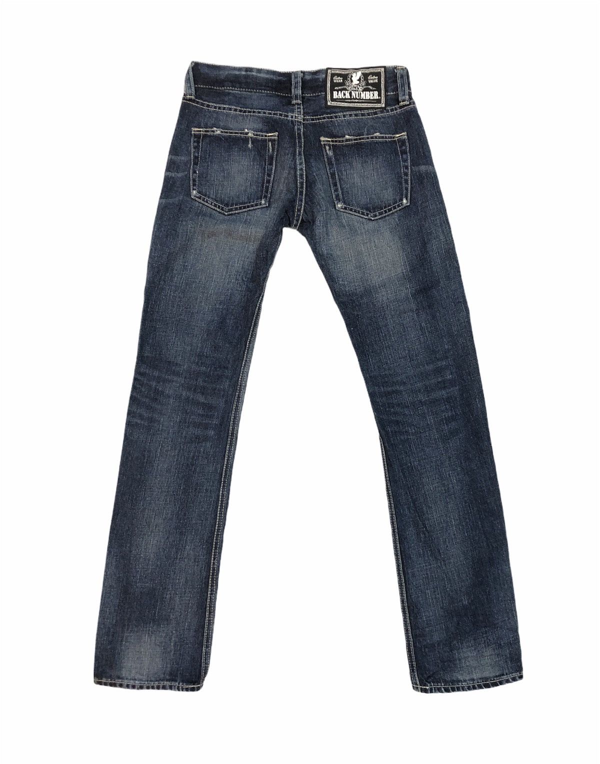 Japanese Brand Back Number Japanese Brand Denim Size US 30 / EU 46 - 2 Thumbnail
