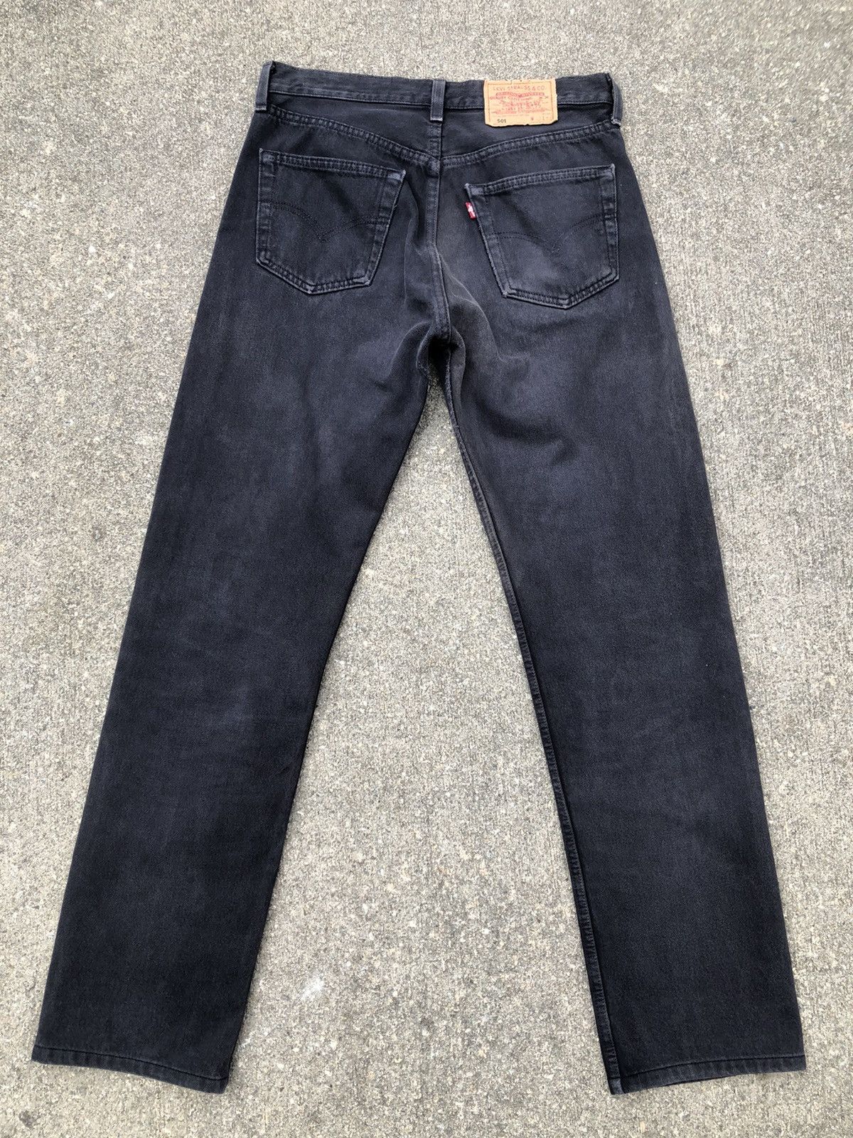 Levi's Vintage 1998 Levi’s 501 Jeans Faded Black Denim Size US 32 / EU 48 - 2 Thumbnail