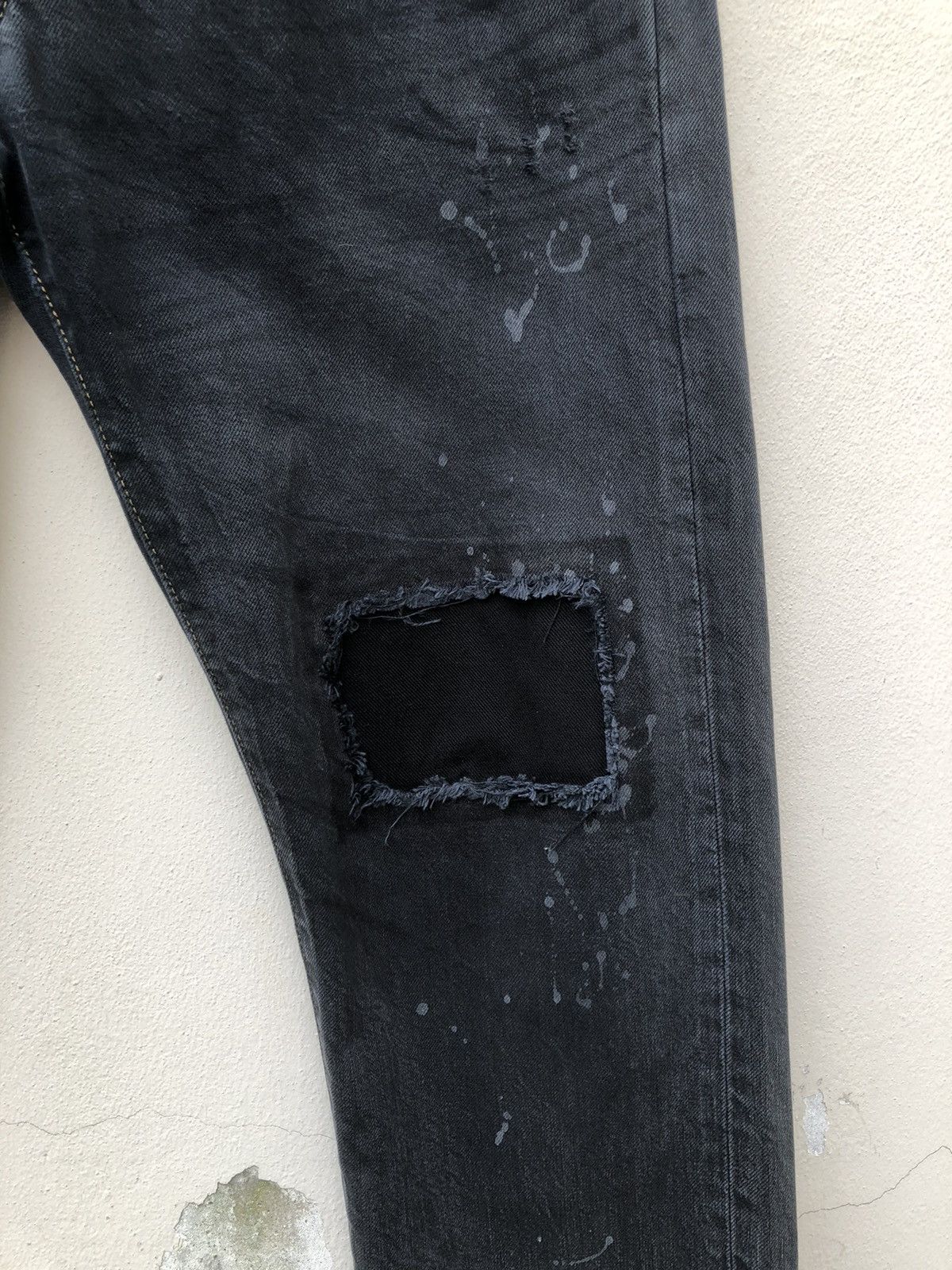 Levi's Vintage 2000 Levi’s 501 Jeans Patchwork Painter Denim Size US 29 - 9 Thumbnail