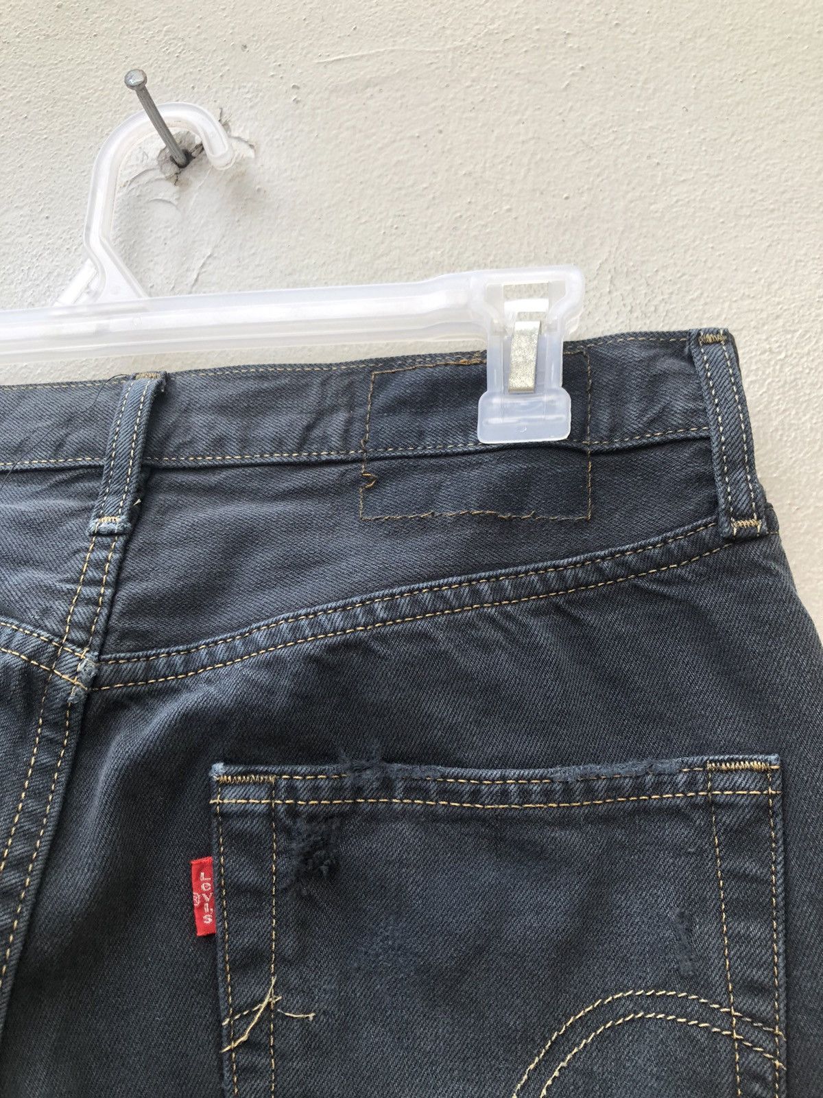 Levi's Vintage 2000 Levi’s 501 Jeans Patchwork Painter Denim Size US 29 - 17 Thumbnail