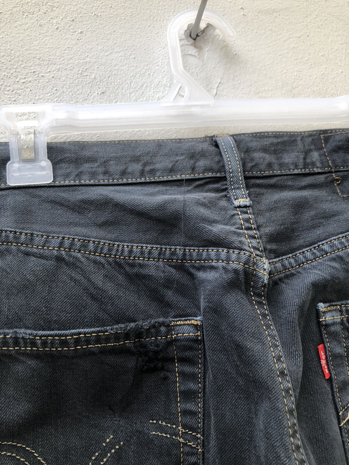 Levi's Vintage 2000 Levi’s 501 Jeans Patchwork Painter Denim Size US 29 - 13 Thumbnail