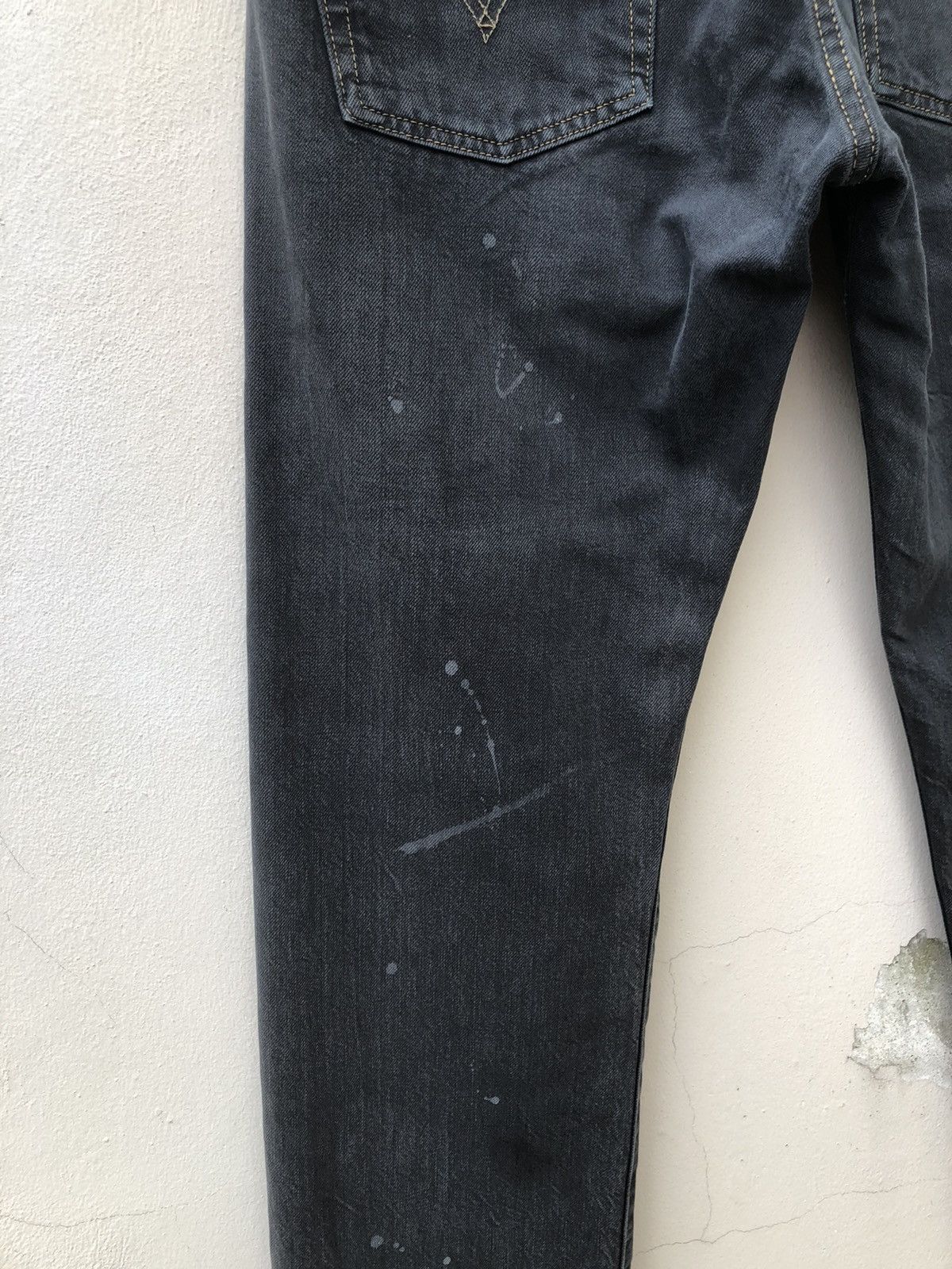 Levi's Vintage 2000 Levi’s 501 Jeans Patchwork Painter Denim Size US 29 - 14 Thumbnail