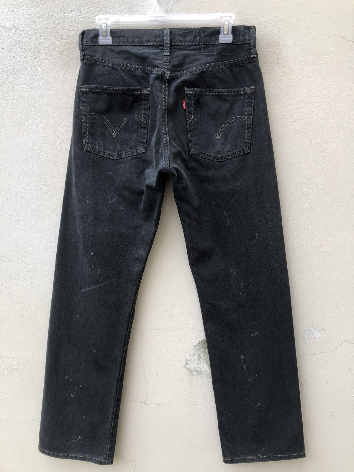 Levi's Vintage 2000 Levi’s 501 Jeans Patchwork Painter Denim Size US 29 - 11 Thumbnail