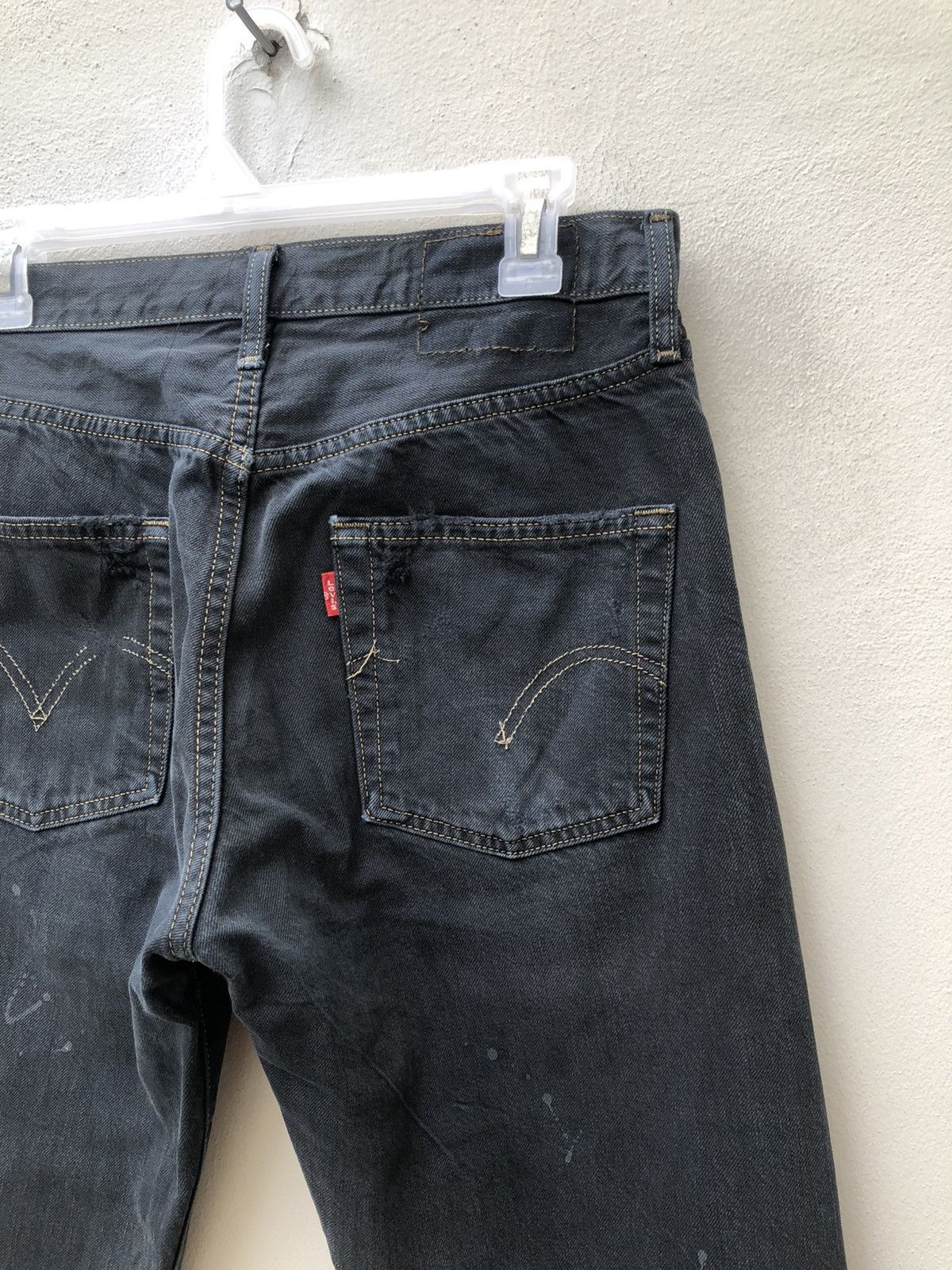 Levi's Vintage 2000 Levi’s 501 Jeans Patchwork Painter Denim Size US 29 - 16 Thumbnail