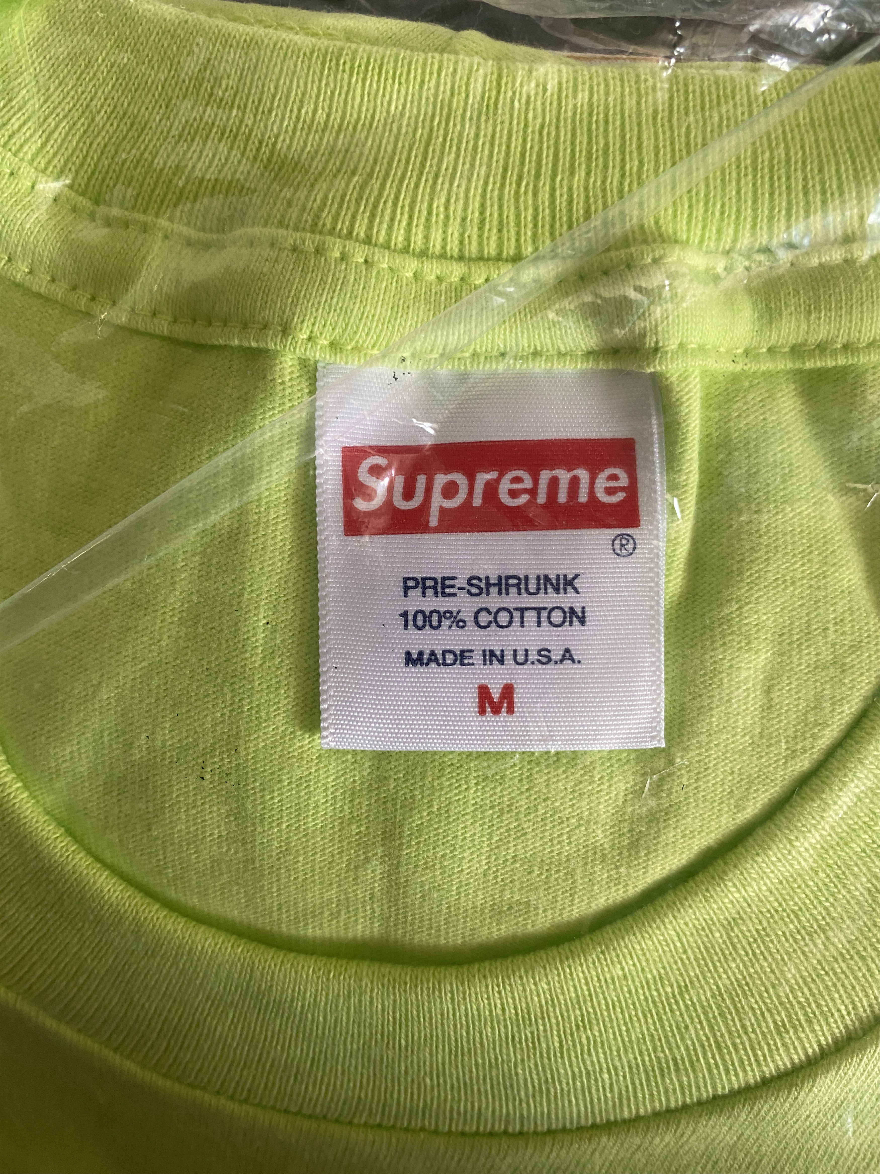 Supreme Supreme Cupid Tee Neon Green | Grailed