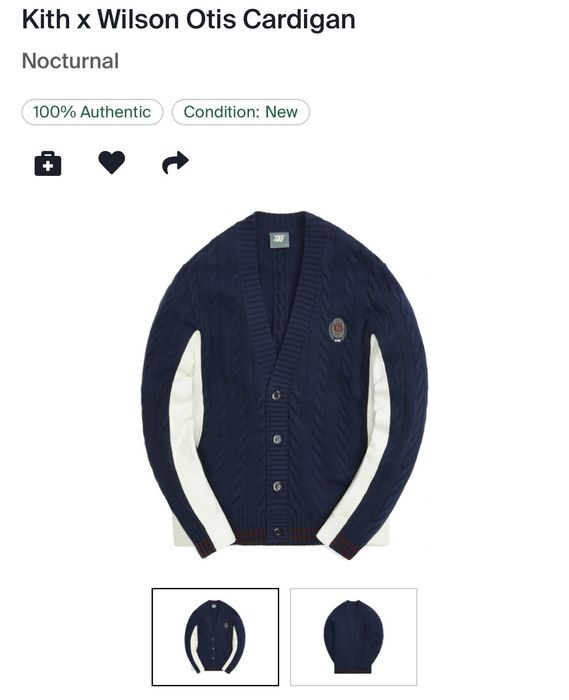 Kith Kith x Wilson Otis Cardigan | Grailed