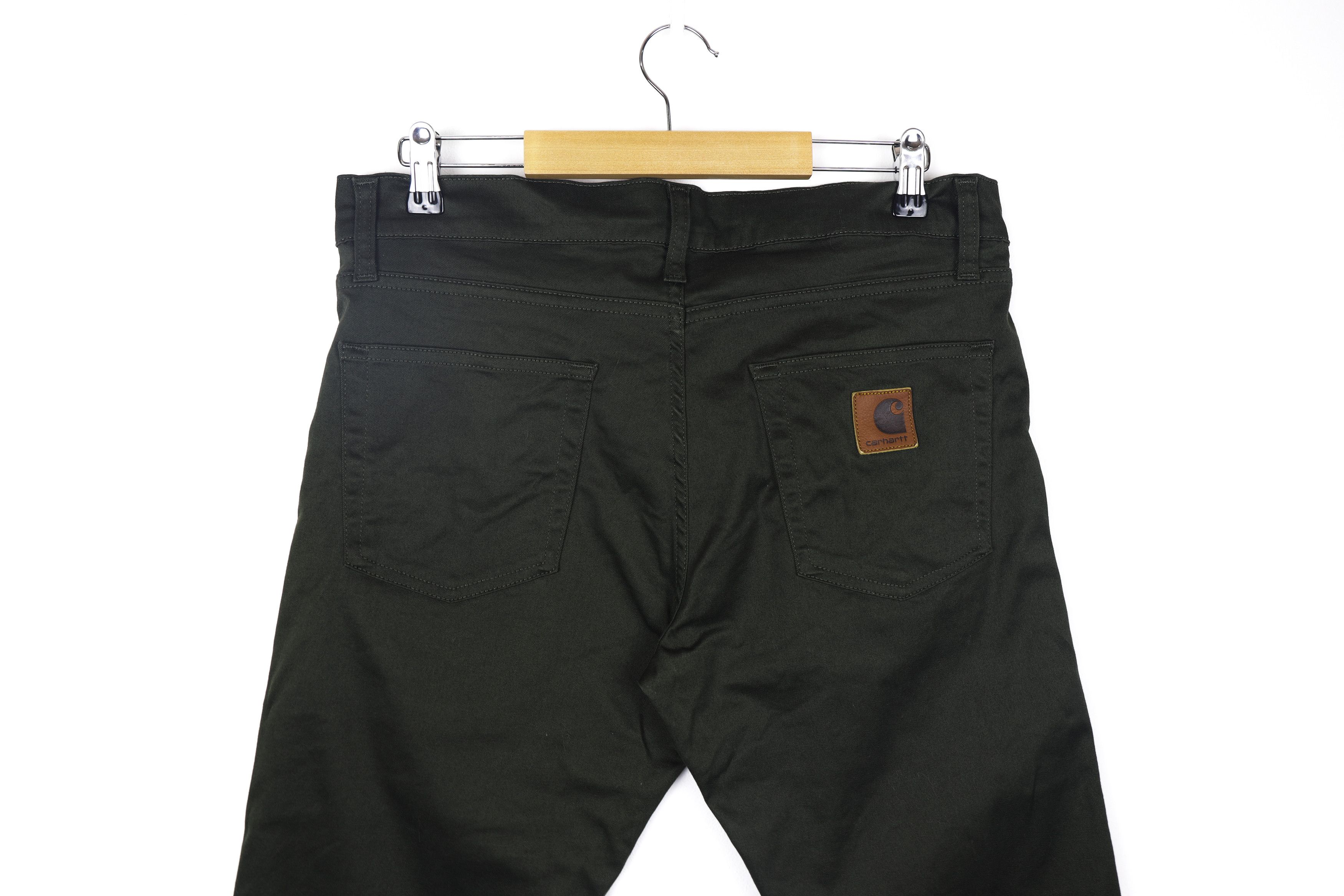 Carhartt Carhartt WIP Khaki Logo Rebel Pants Size US 33 - 7 Thumbnail