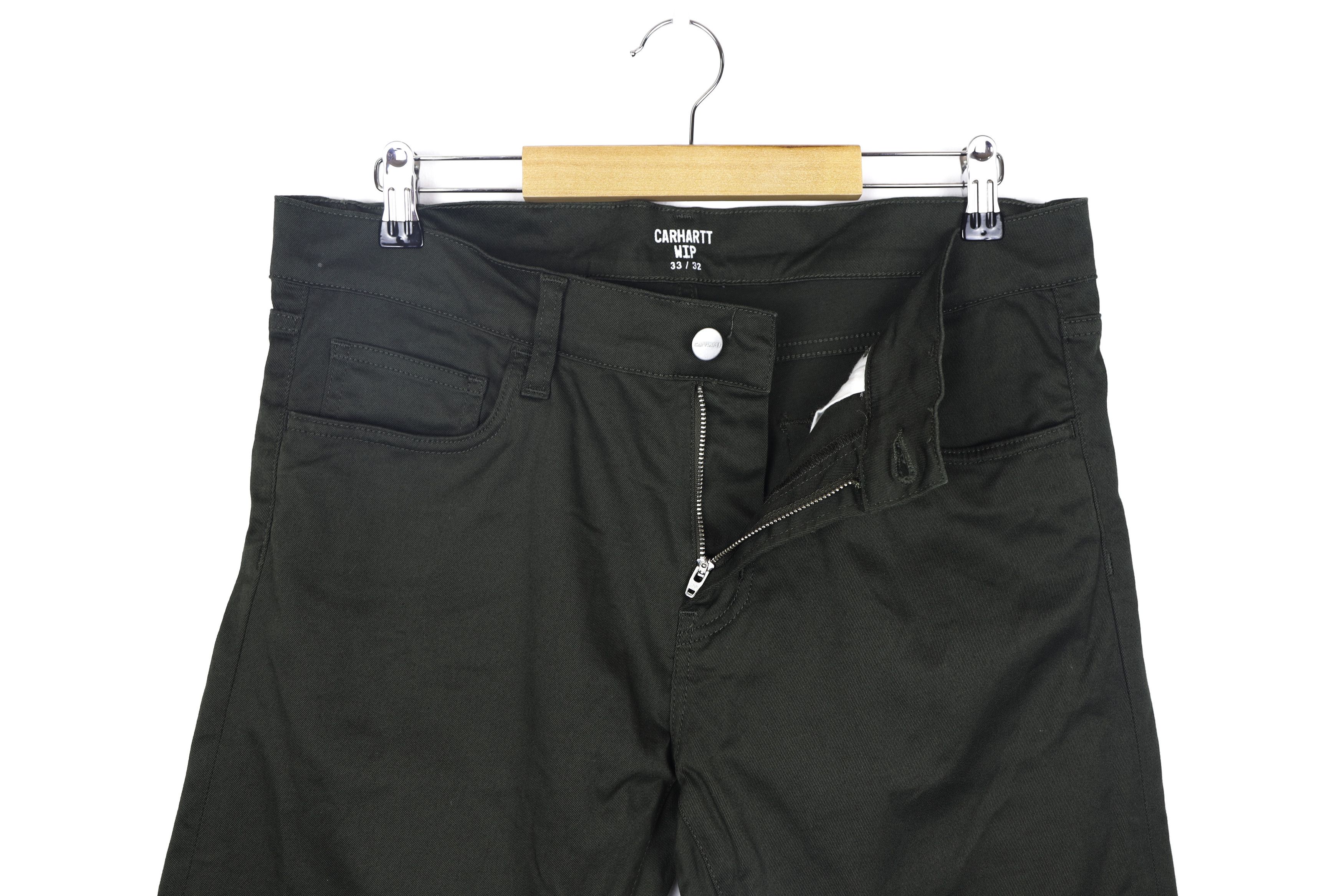 Carhartt Carhartt WIP Khaki Logo Rebel Pants Size US 33 - 5 Thumbnail