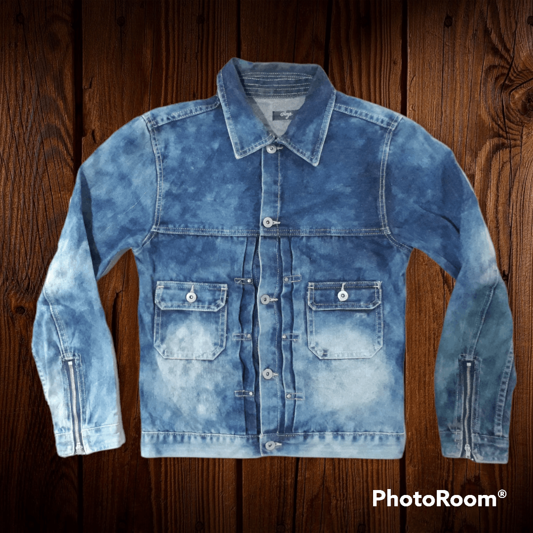 Japanese Brand 💥IMP STONEWASH DENIM Double Pocket Jacket Size US S / EU 44-46 / 1 - 1 Thumbnail