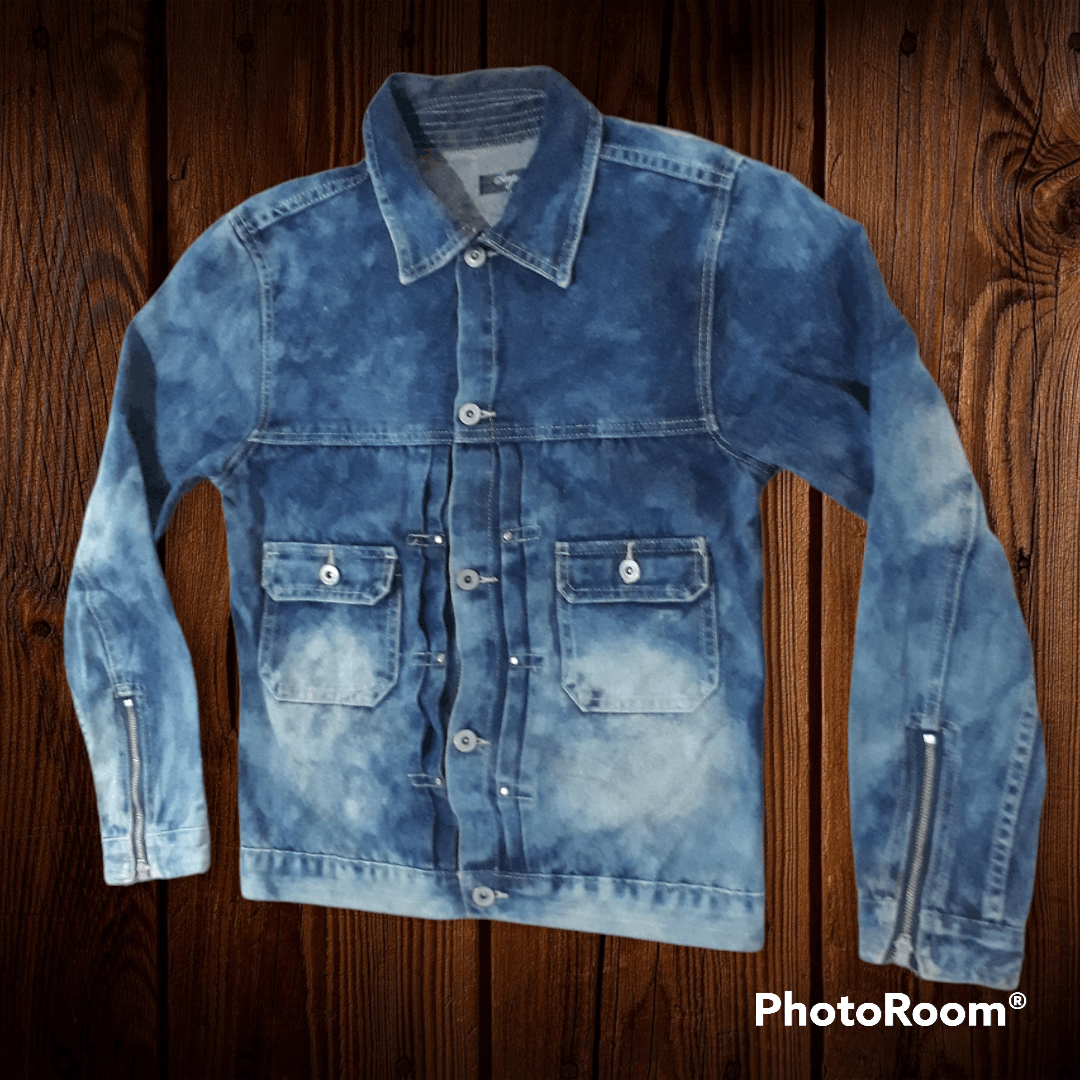Japanese Brand 💥IMP STONEWASH DENIM Double Pocket Jacket Size US S / EU 44-46 / 1 - 4 Thumbnail