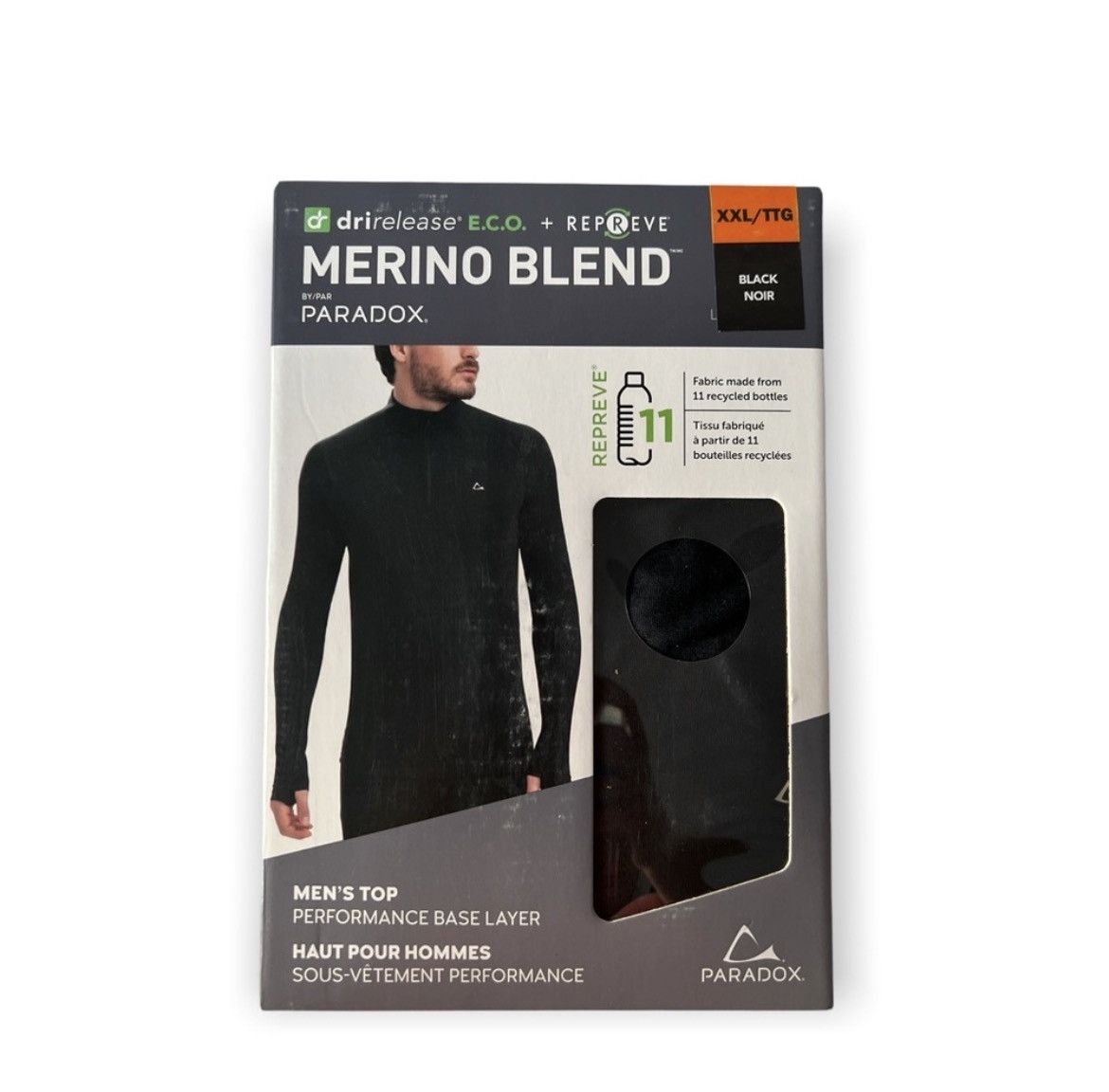 Parasuco Paradox Men s DriRelease Merino Blend Top Base Layer Grailed