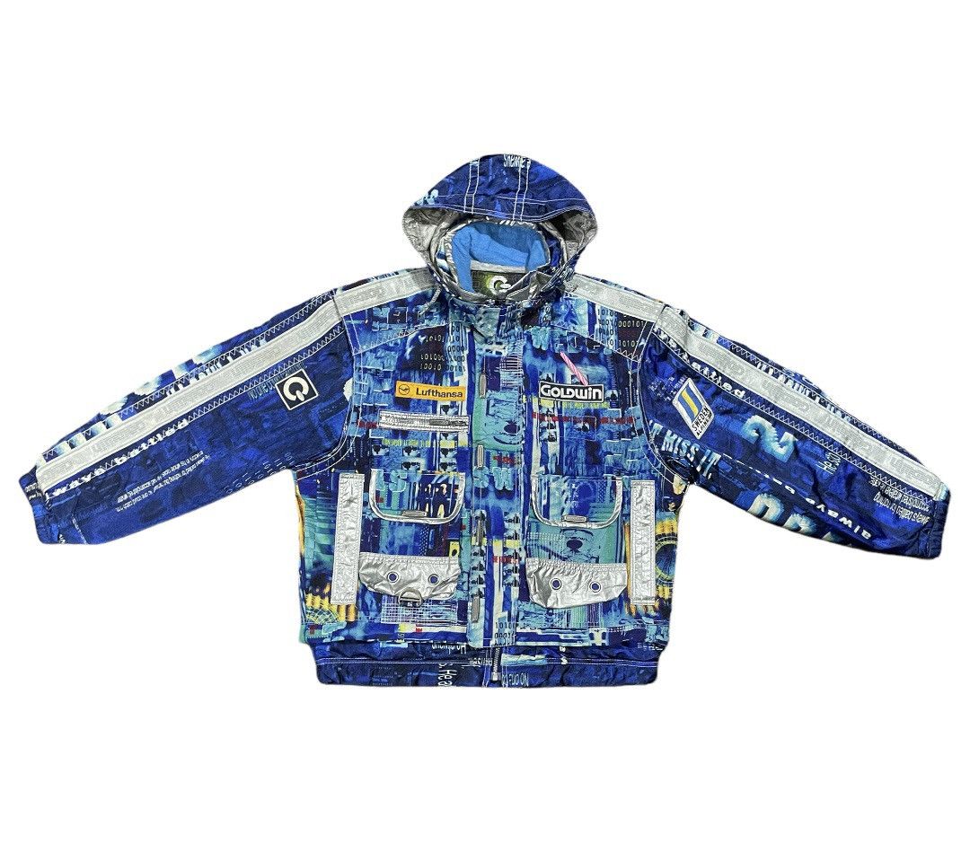 Sweden Ski Team Alpine Audi Goldwin Jacket Coat Sz Boys 12