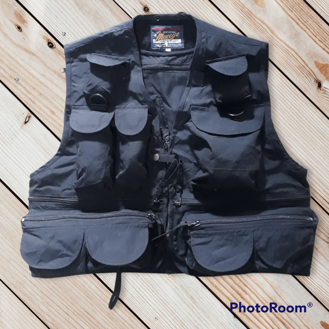 Japanese Brand 💥MACEYE MULTIPOCKET UTILITY TACTICAL VEST Size US M / EU 48-50 / 2 - 1 Thumbnail