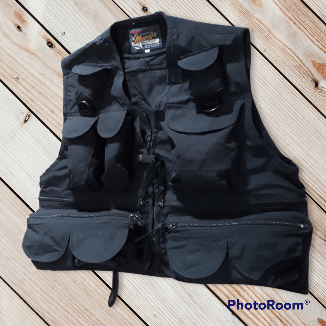 Japanese Brand 💥MACEYE MULTIPOCKET UTILITY TACTICAL VEST Size US M / EU 48-50 / 2 - 4 Thumbnail
