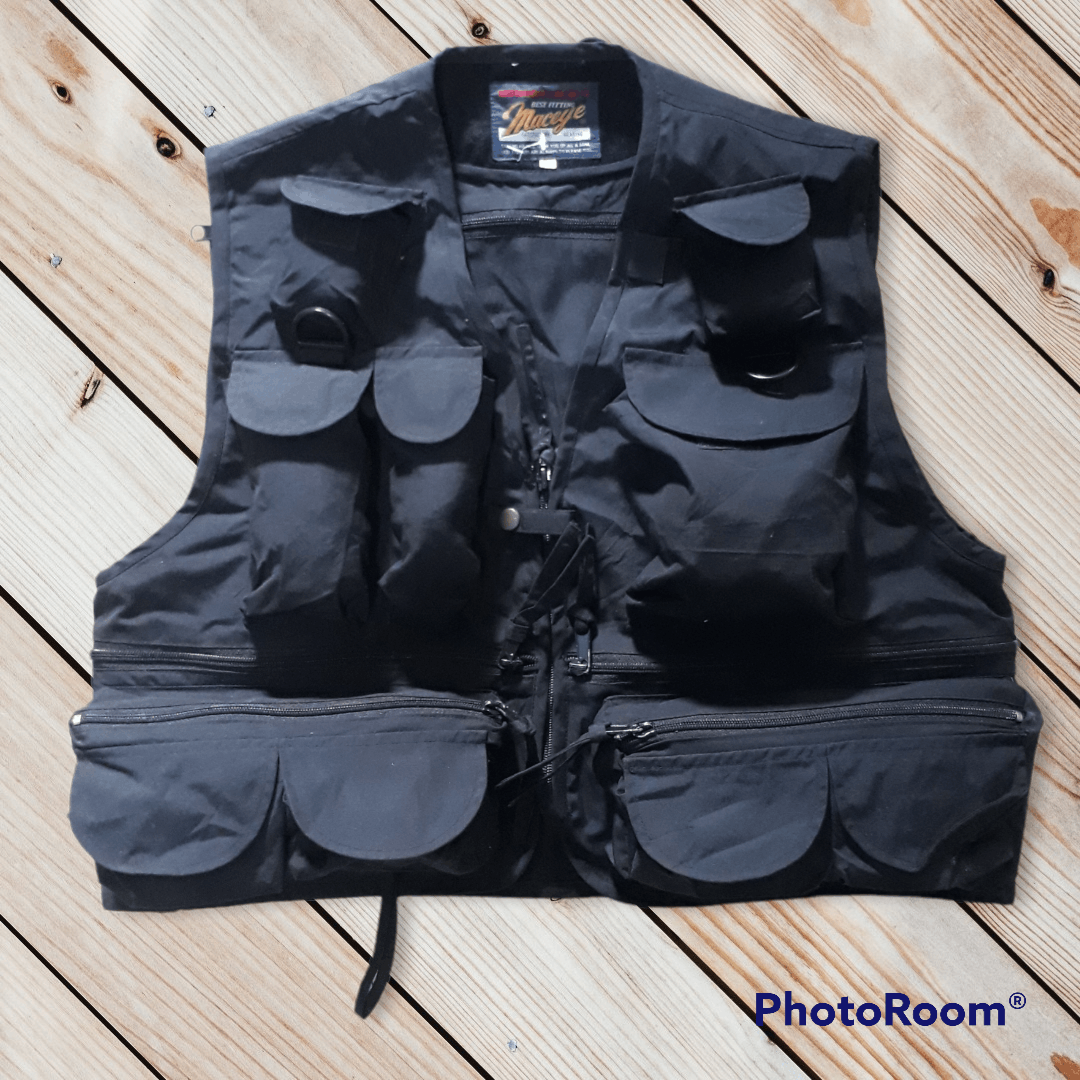 Japanese Brand 💥MACEYE MULTIPOCKET UTILITY TACTICAL VEST Size US M / EU 48-50 / 2 - 5 Thumbnail