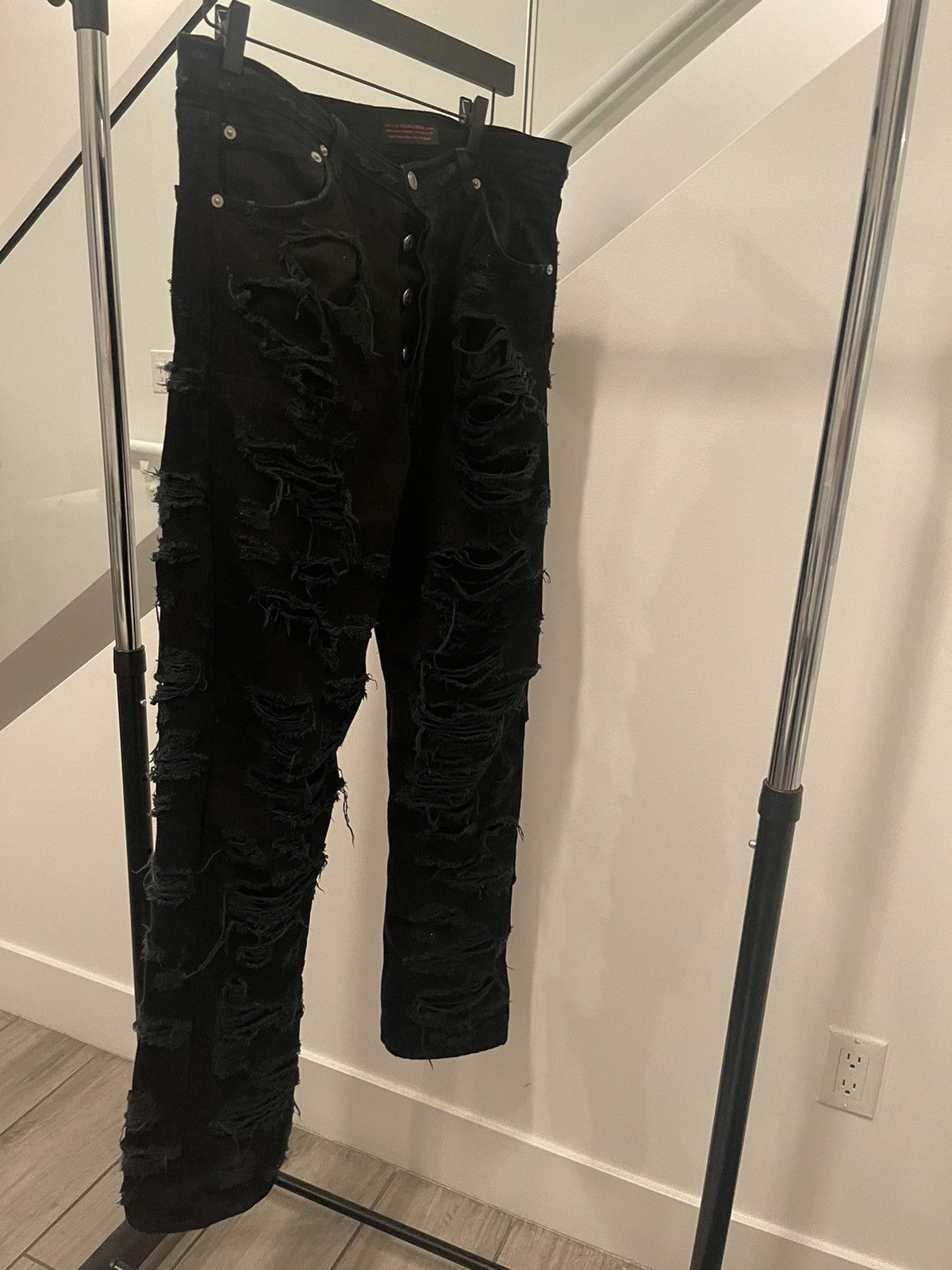 Siberia Hills Siberia Hills Black Spiritual Jeans | Grailed