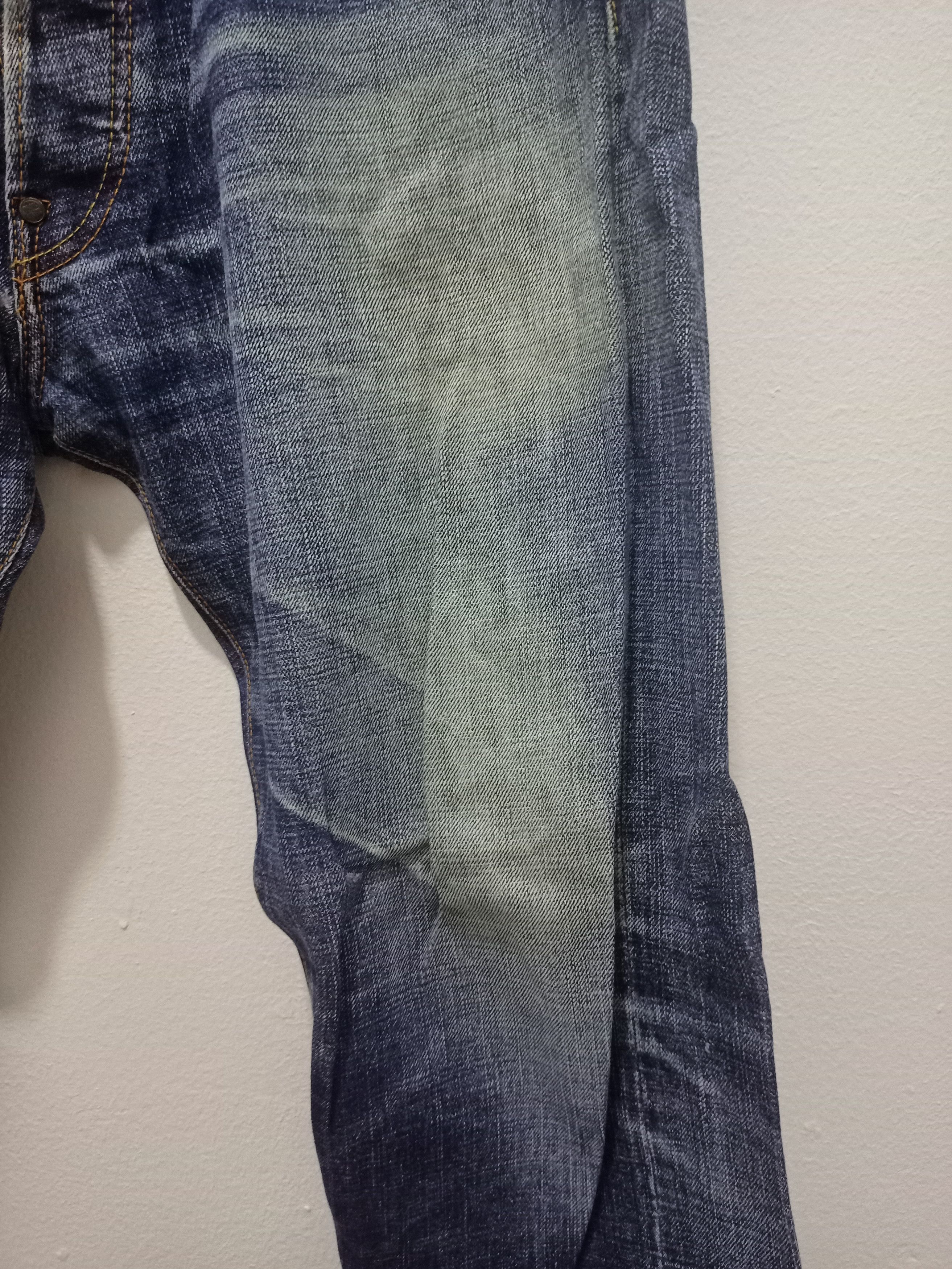 Vintage Vintage Evisu Selvedge Distressed Denim Jeans Size US 34 / EU 50 - 7 Thumbnail