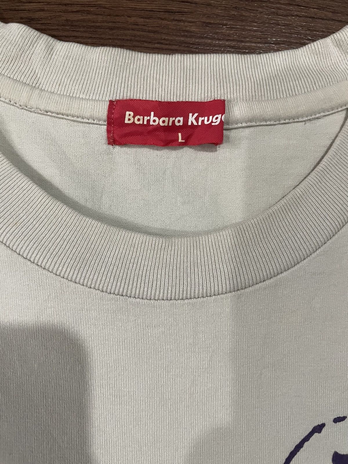Barbara Kruger × Japanese Brand Barbara Kruger Who Laughs Last Singing Skeleton Bones Tee Size US L / EU 52-54 / 3 - 6 Thumbnail