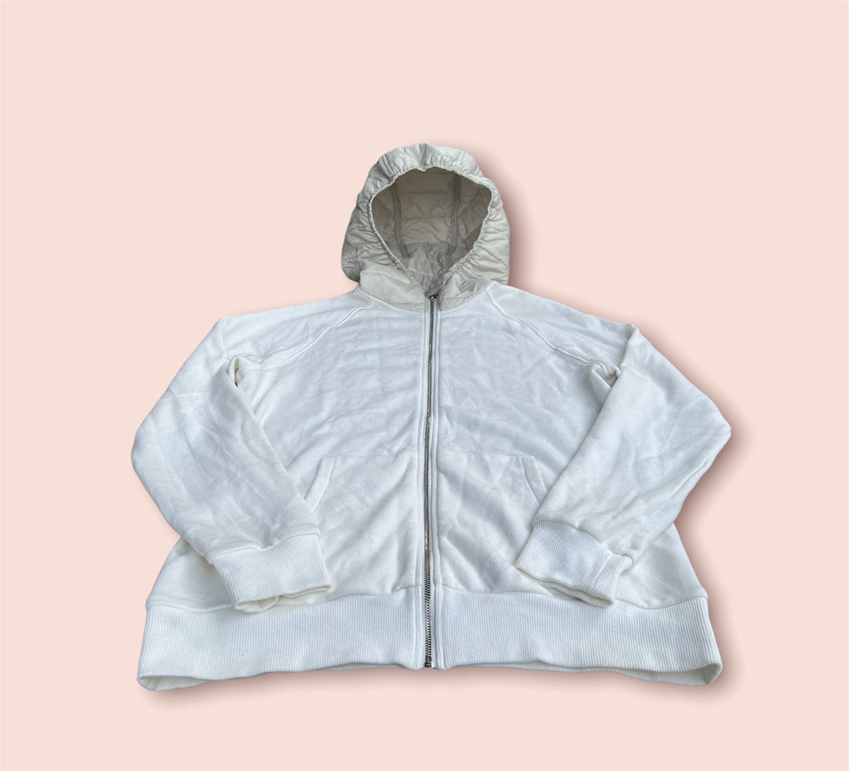 Japanese Brand JUN HASHIMOTO BACK DOWN FULL ZIP PARKER HOODIE Size US M / EU 48-50 / 2 - 8 Thumbnail