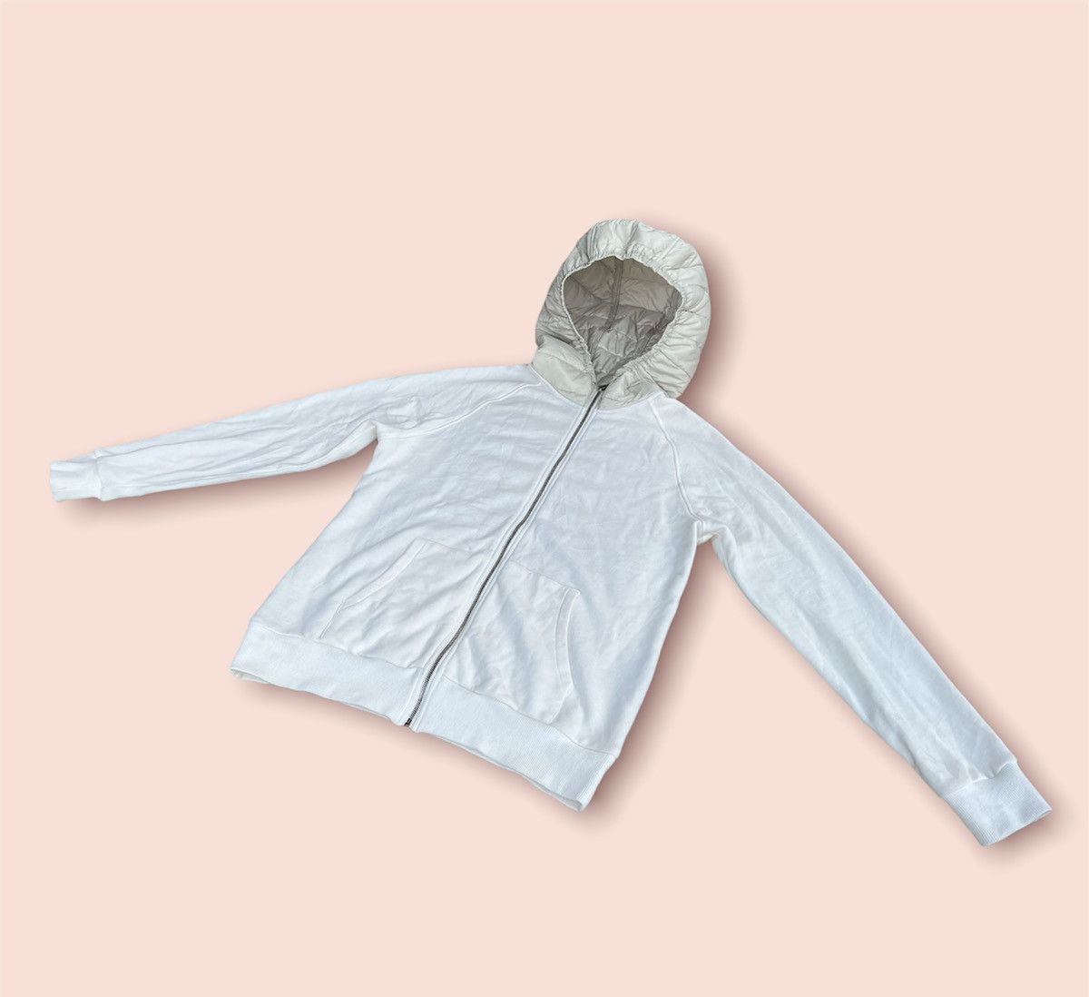 Japanese Brand JUN HASHIMOTO BACK DOWN FULL ZIP PARKER HOODIE Size US M / EU 48-50 / 2 - 4 Thumbnail