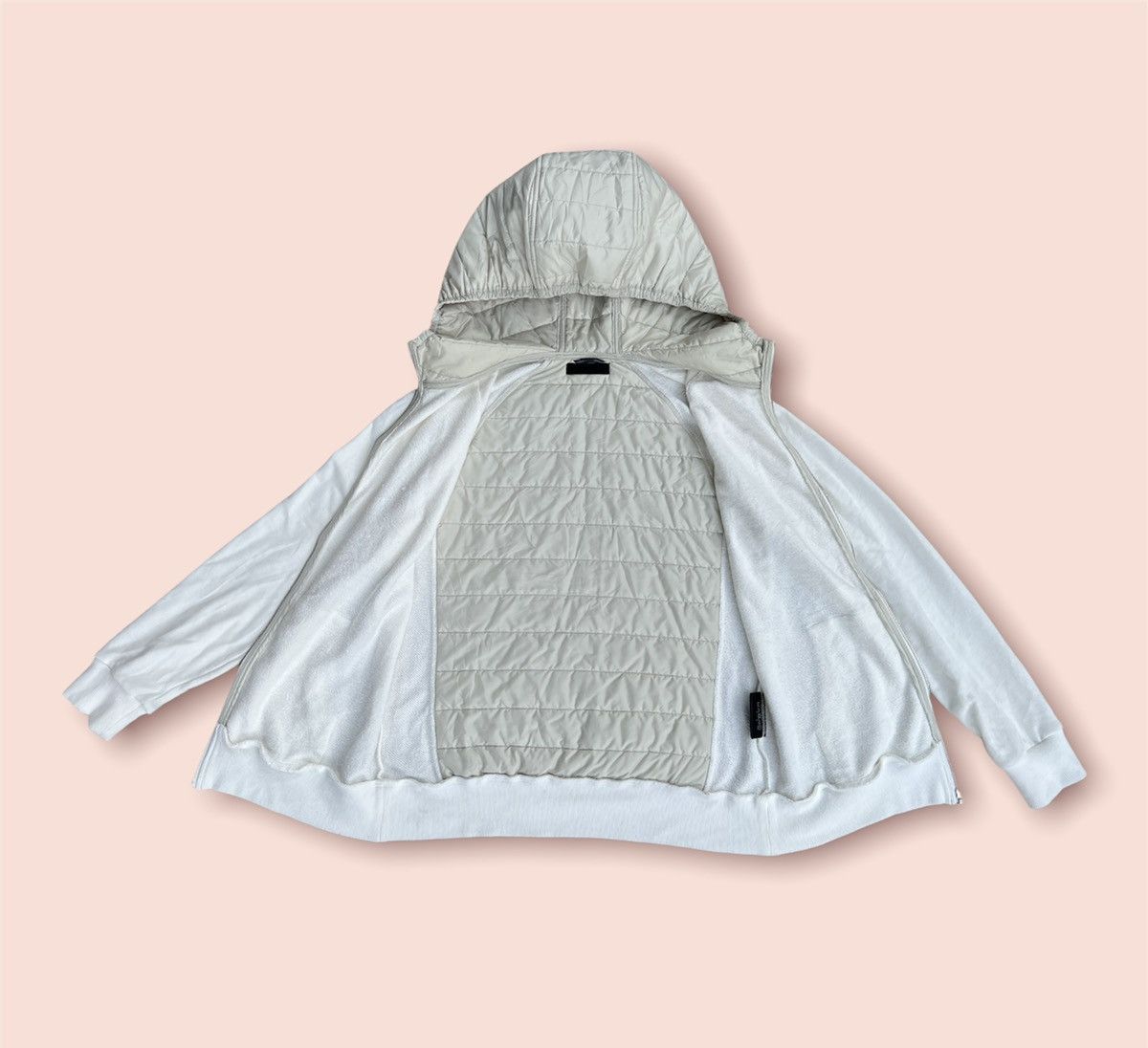 Japanese Brand JUN HASHIMOTO BACK DOWN FULL ZIP PARKER HOODIE Size US M / EU 48-50 / 2 - 9 Thumbnail