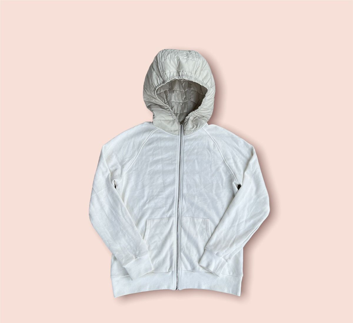 Japanese Brand JUN HASHIMOTO BACK DOWN FULL ZIP PARKER HOODIE Size US M / EU 48-50 / 2 - 7 Thumbnail