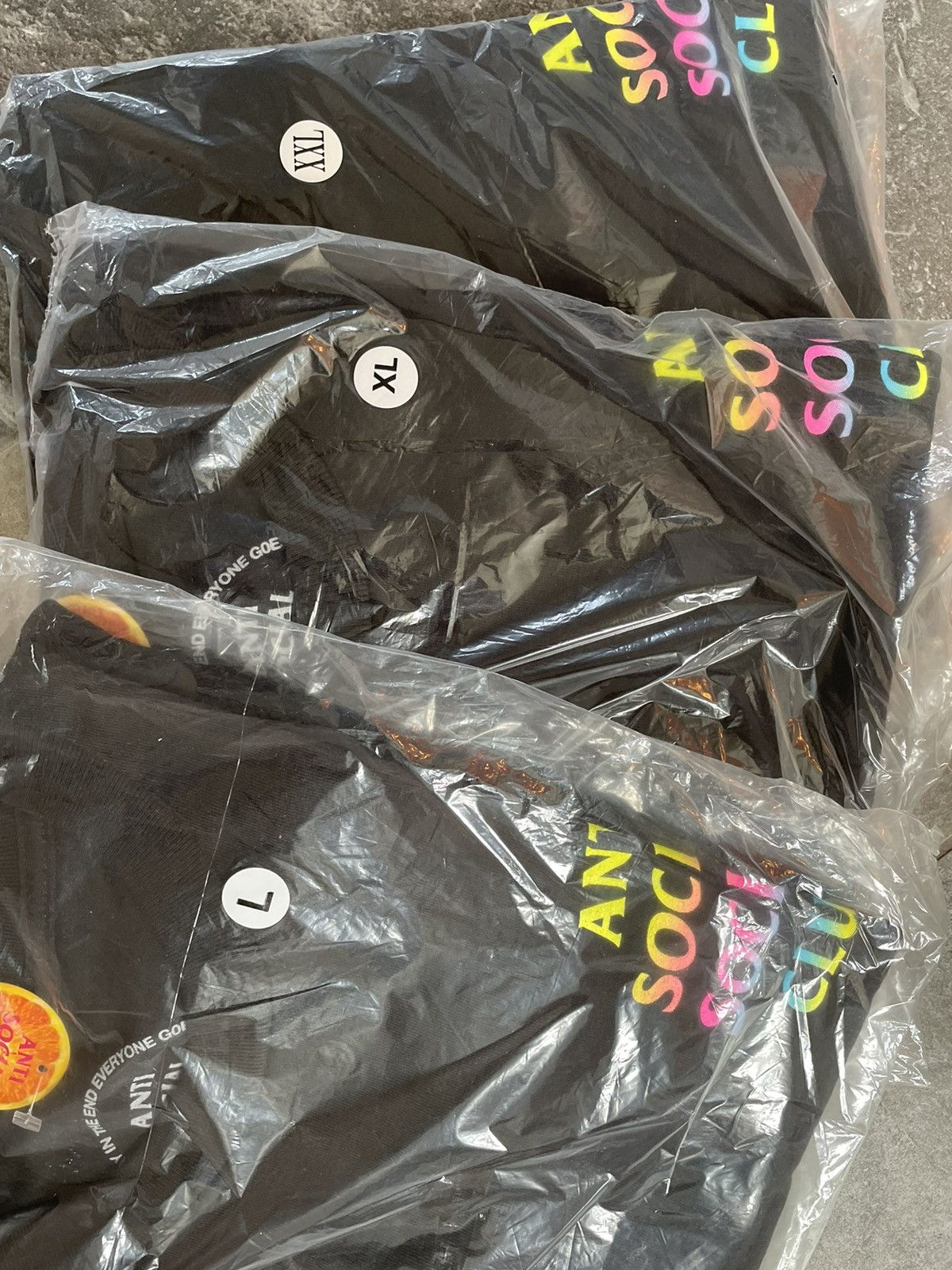Anti Social Social Club X-Large 'Three Evils Black' - NEW 2022 Anti Social Club Tee Size US XL / EU 56 / 4 - 2 Thumbnail