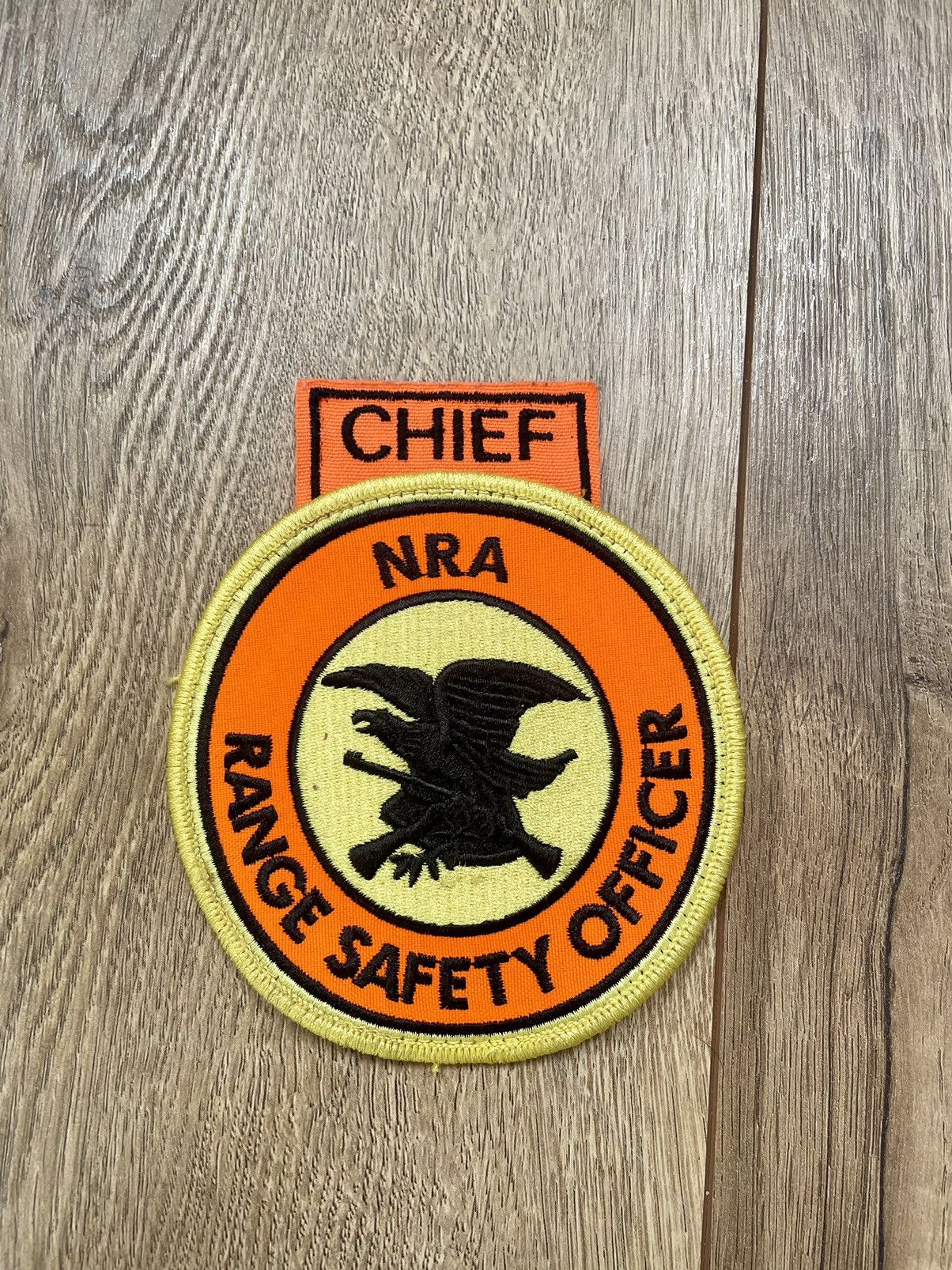 Vintage Chief Range Safety Officer 2000s NRA 2Piece Sew Patch Grailed