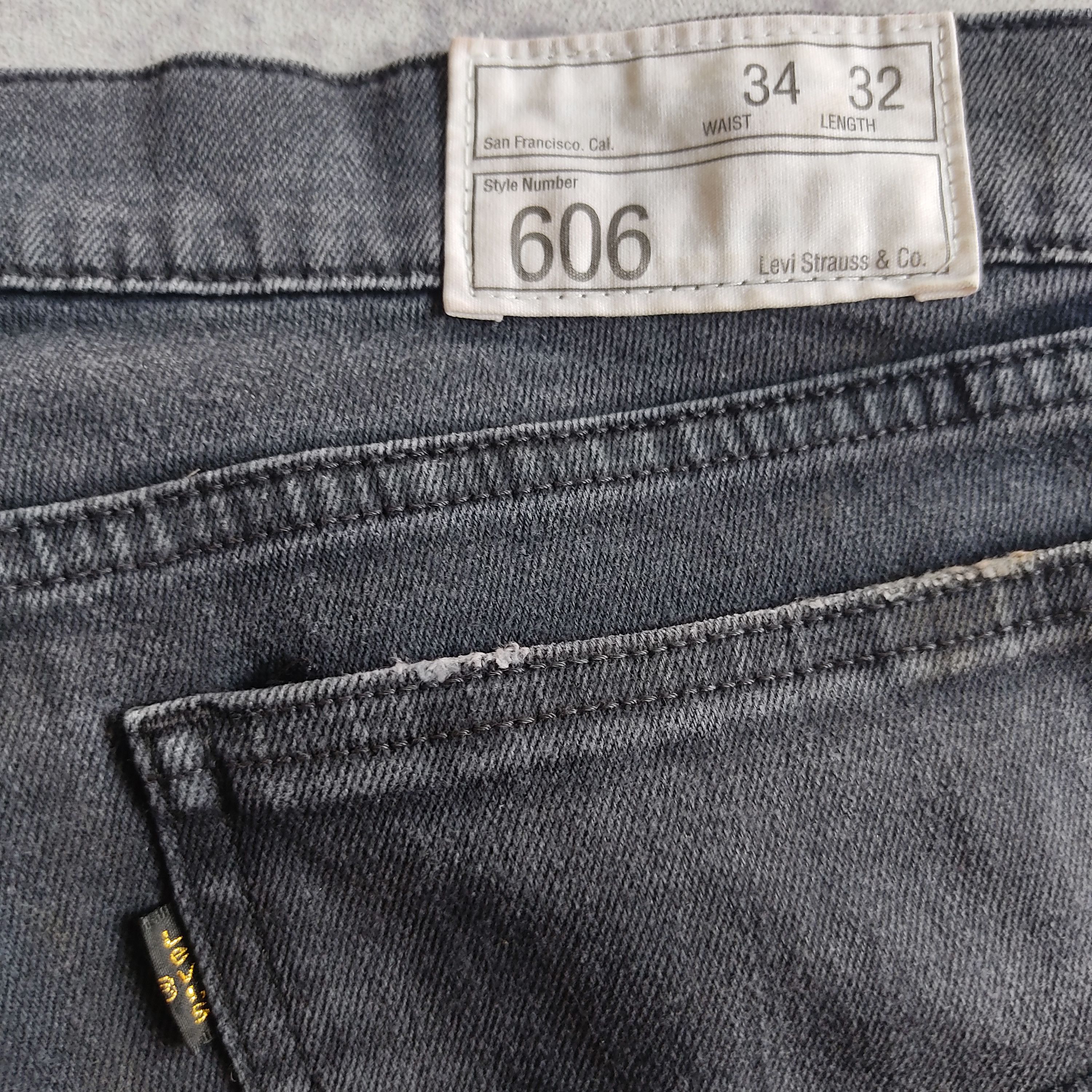 Levi's Levi's 606 Jeans Six Pocket Distressed Design Size US 34 / EU 50 - 6 Thumbnail