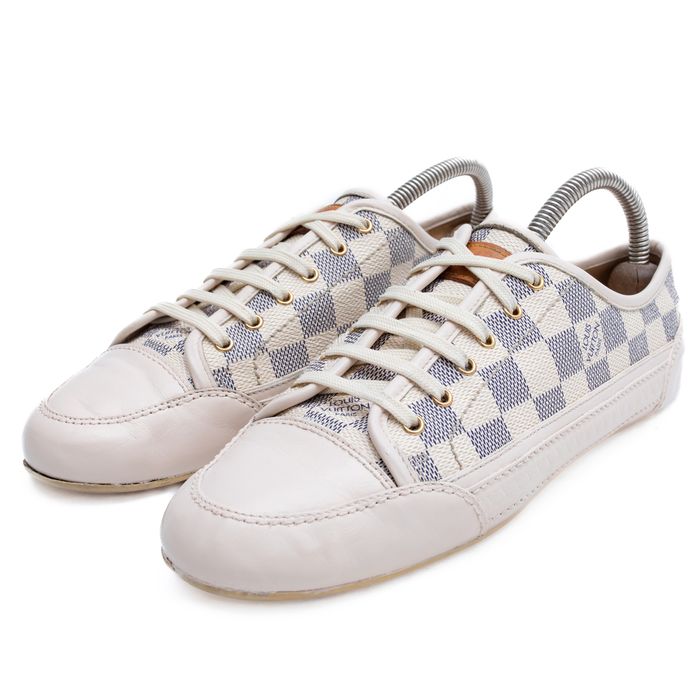 Louis Vuitton Men's Damier Punchy Low Top Sneaker