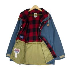 Vintage 90s Sierra Designs X Pendleton Jacket 60/40 Hoodie Parka Blue  Colour Mountain Jacket Coat Size Medium -  Canada